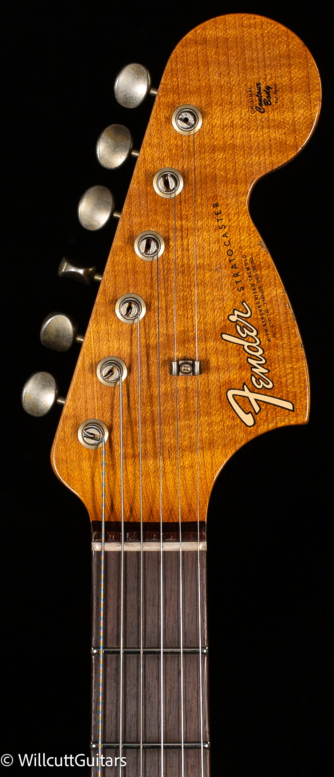 Fender Custom Shop LTD Roasted Bighead Strat Relic Aged Vintage White (189)