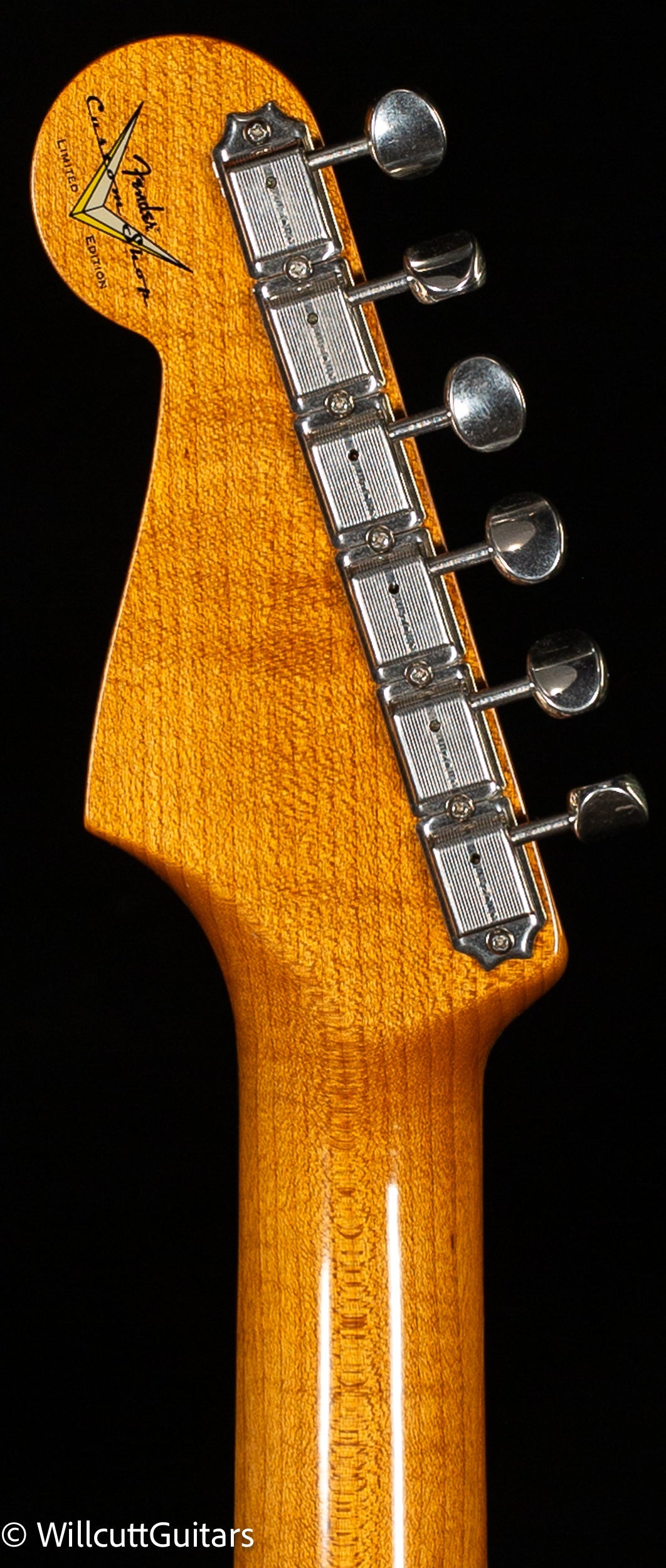 Fender Custom Shop LTD Roasted Pine Strat Deluxe Closet Classic White Blonde (595)