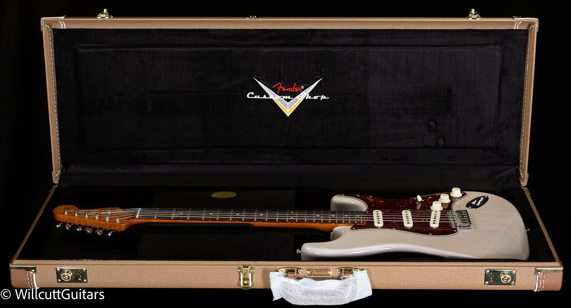 Fender Custom Shop LTD Roasted Pine Strat Deluxe Closet Classic White Blonde (595)