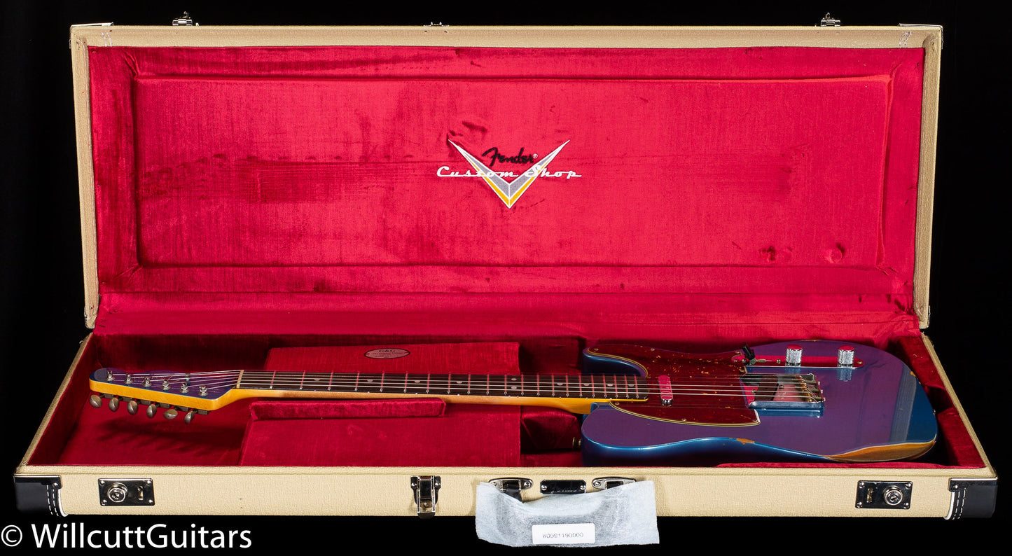 Fender Custom Shop 1964 Telecaster Relic Aged Lake Placid Blue (623)