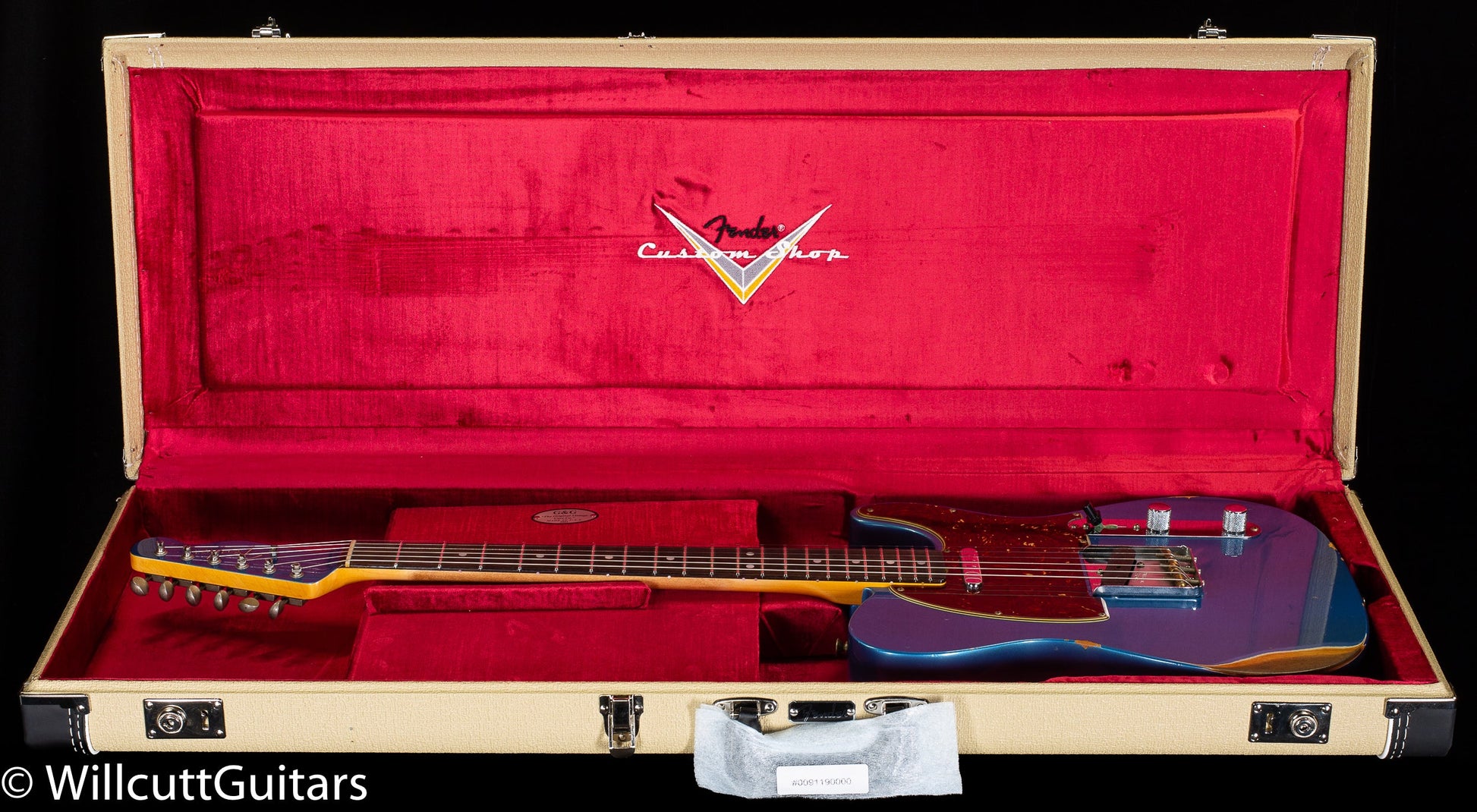 Fender Custom Shop 1964 Telecaster Relic Aged Lake Placid Blue (623)