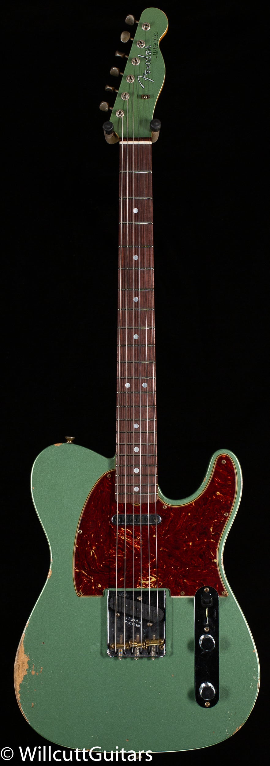 Fender Custom Shop 1964 Telecaster Relic Aged Relic Sage Green Metallic (909)