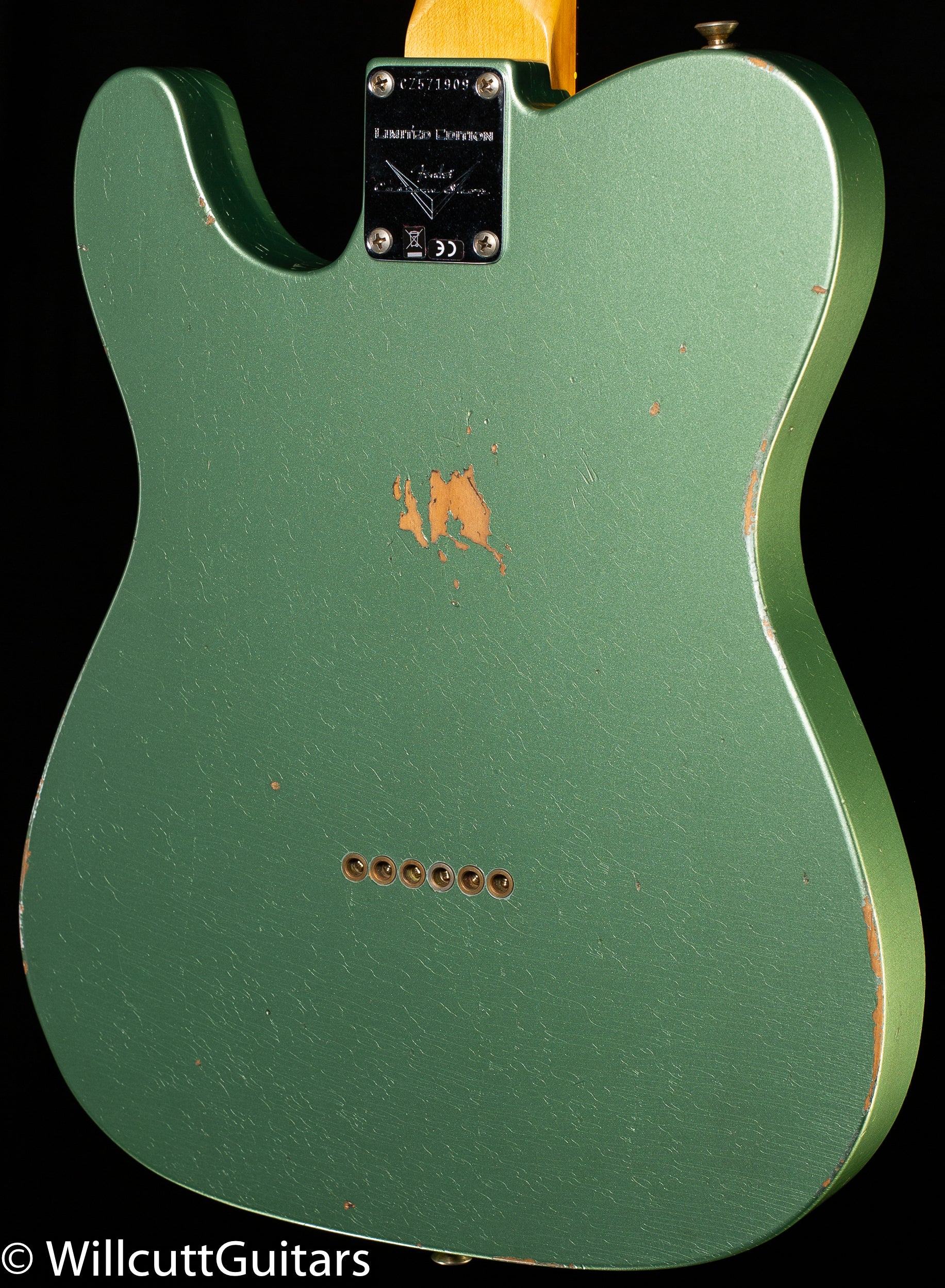 Fender Custom Shop 1964 Telecaster Relic Aged Relic Sage Green Metallic (909)