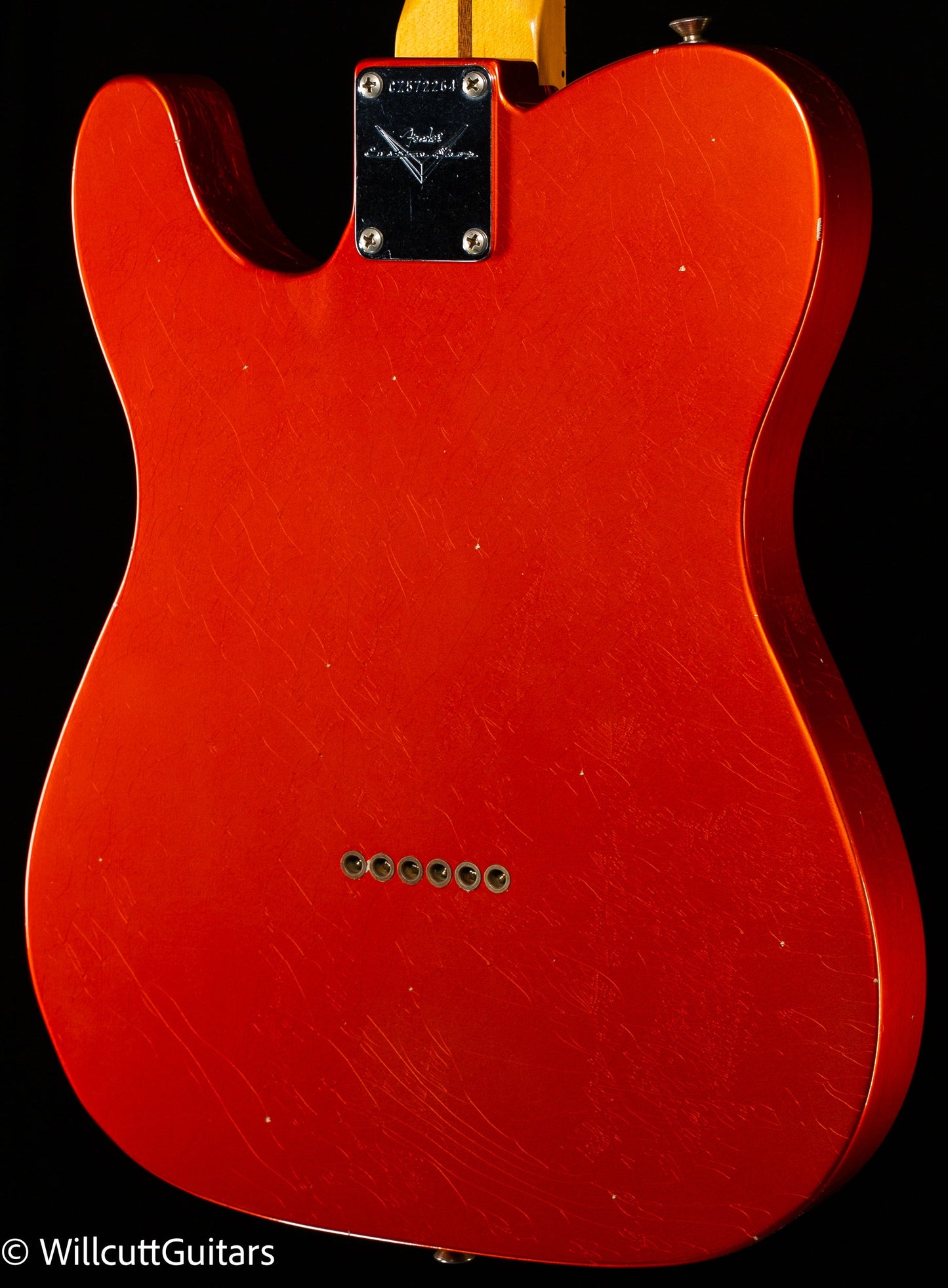 Fender Custom Shop 1957 Telecaster Journeyman Relic Aged Candy Tangerine (264)