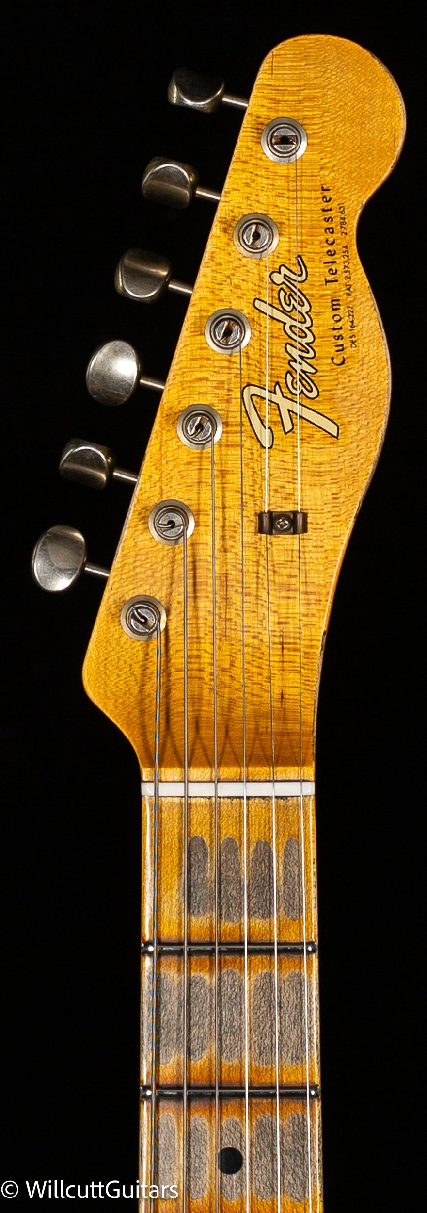Fender Custom Shop 1965 Telecaster Custom Heavy Relic Faded Aged Sherwood Green Metallic (416)