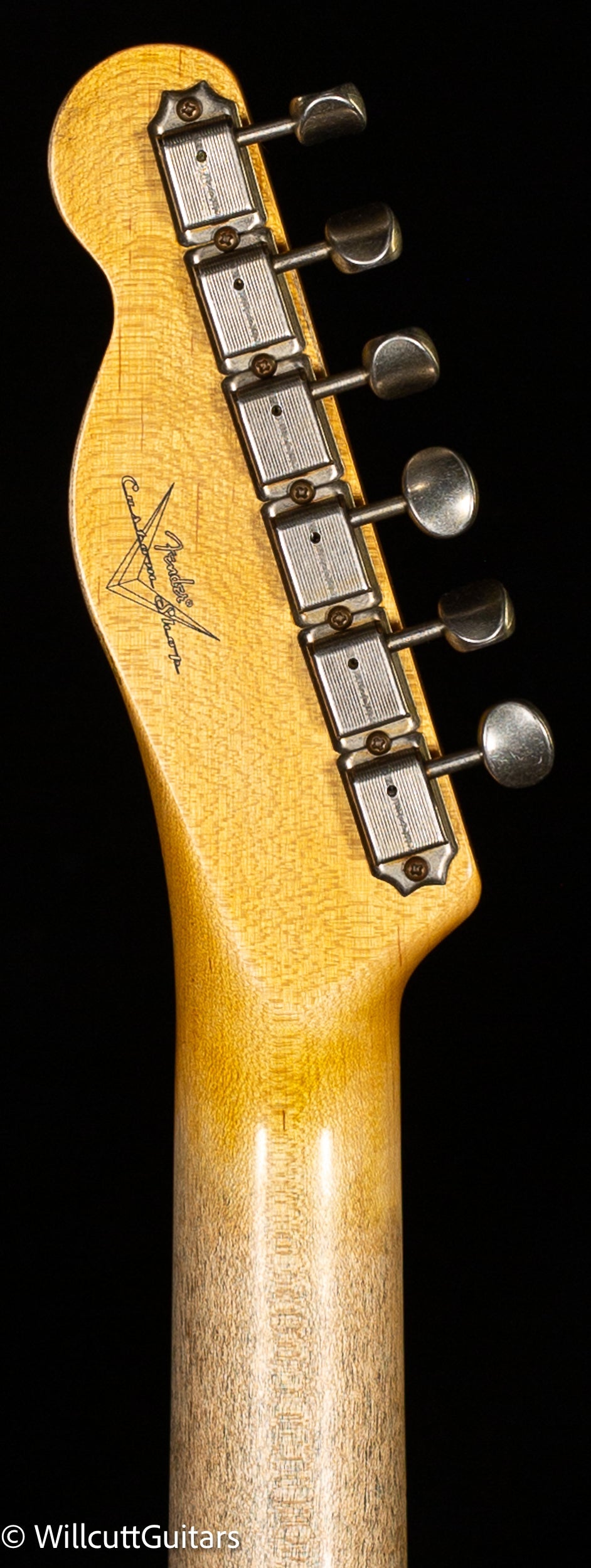 Fender Custom Shop 1965 Telecaster Custom Heavy Relic Faded Aged Sherwood Green Metallic (416)