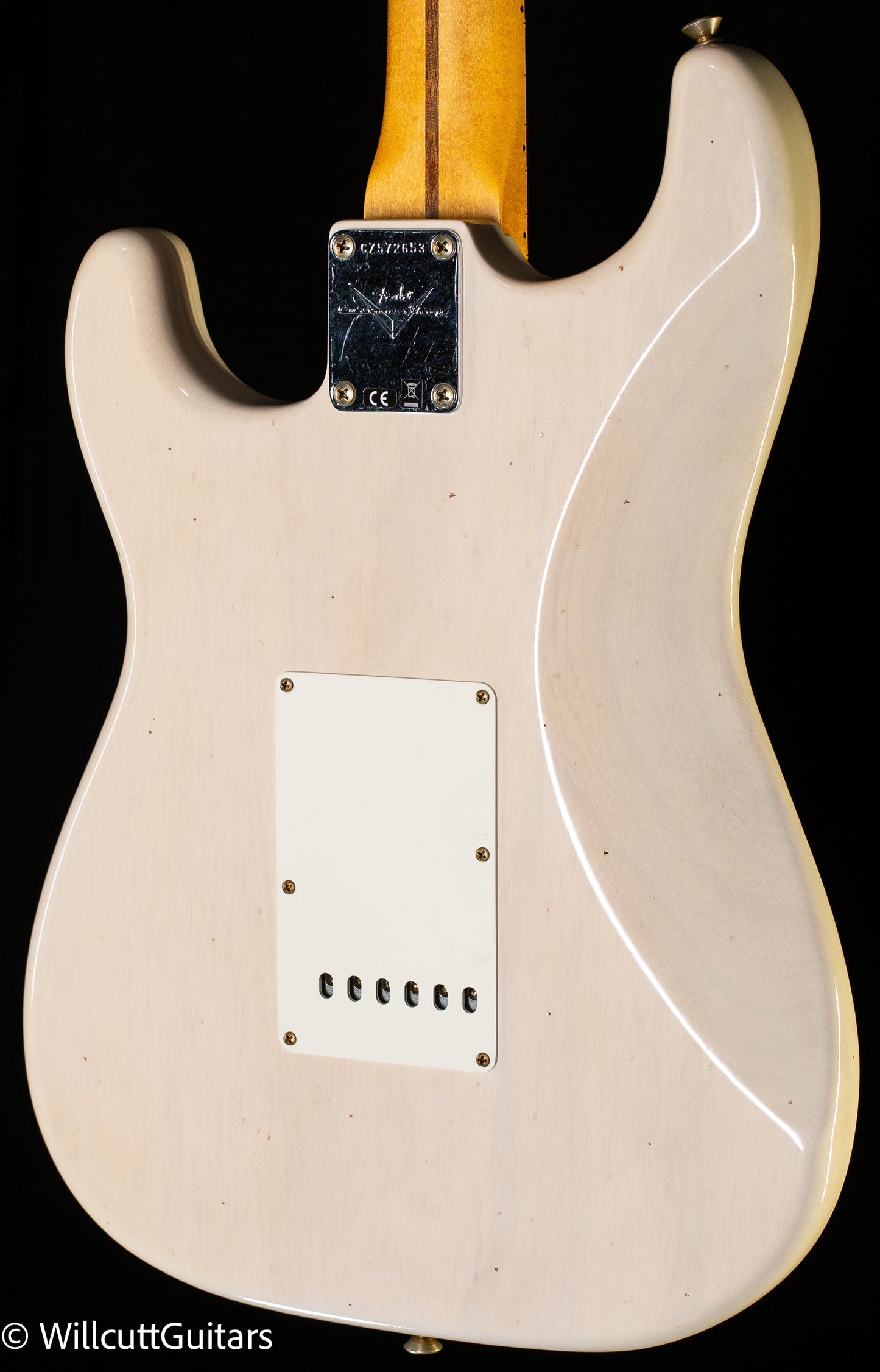 Fender Custom Shop 1956 Stratocaster Journeyman Relic Aged White Blonde (653)