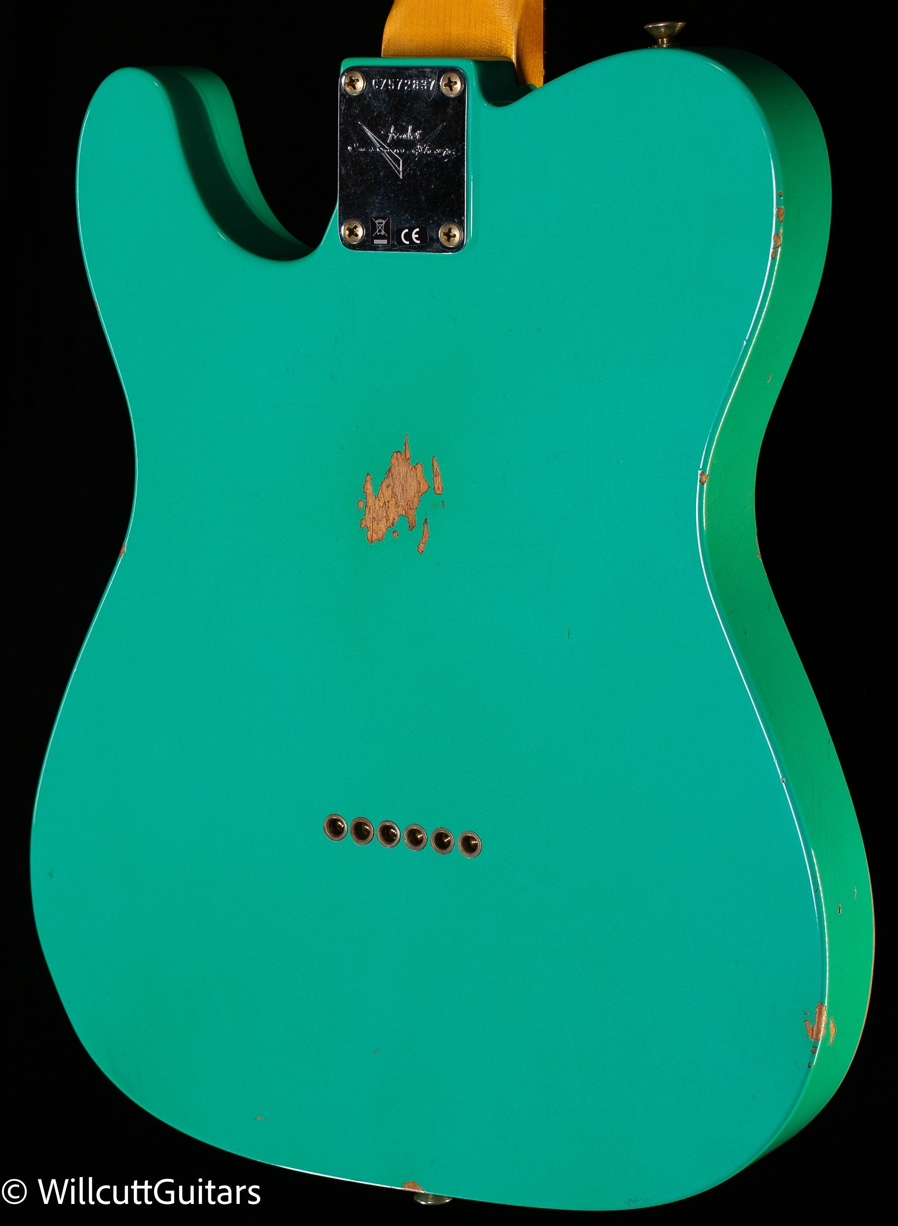 Fender Custom Shop 1964 Telecaster Relic Aged Sea Foam Green (837)