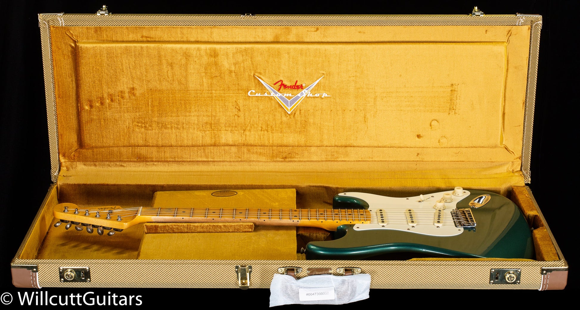Fender Custom Shop 1956 Stratocaster Journeyman Relic Aged Sherwood Green Metallic (347)