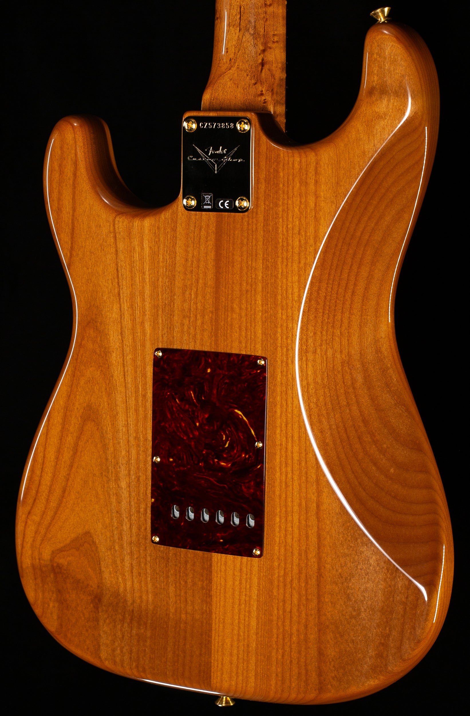 Fender Custom Shop Artisan Maple Burl Stratocaster Aged Natural (858)