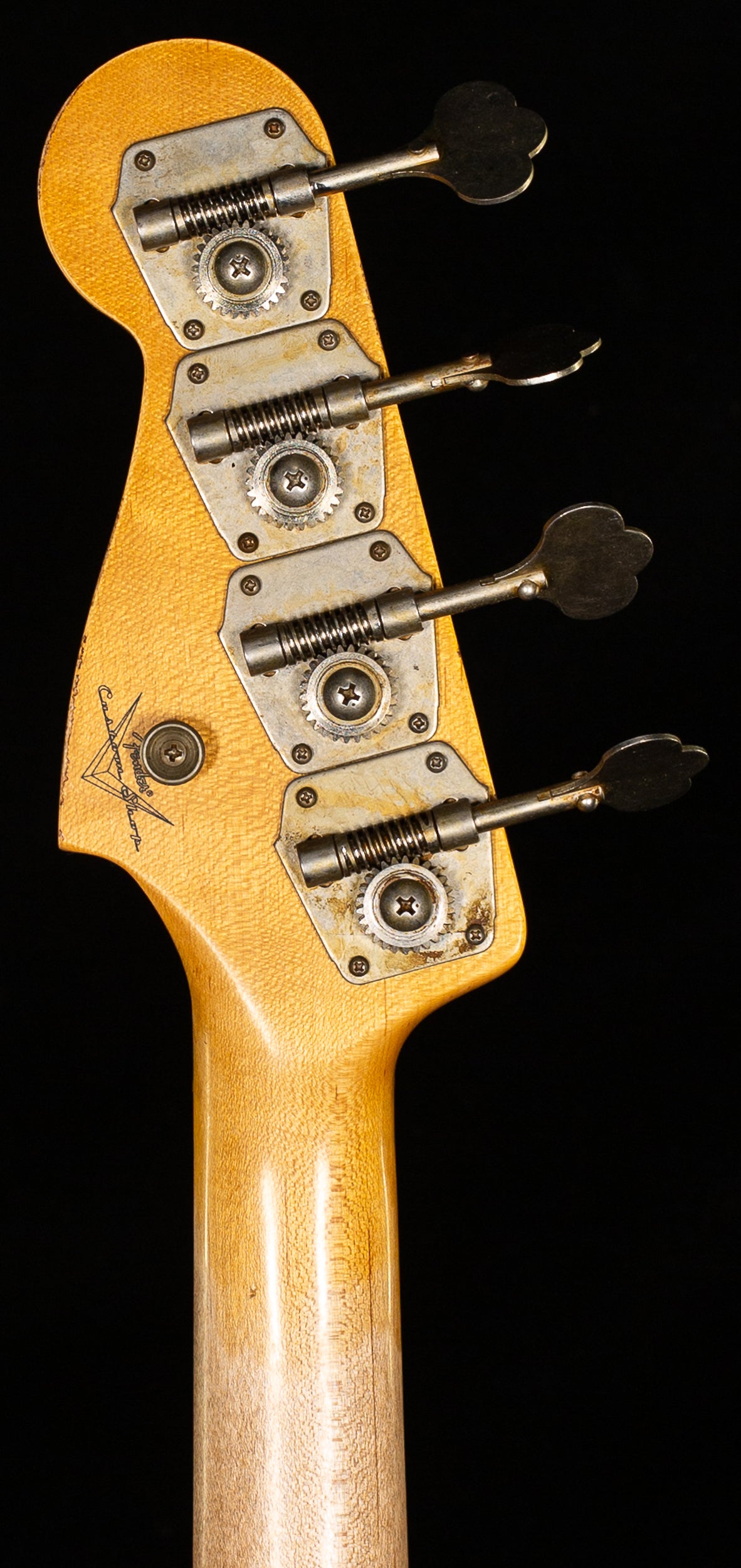 Fender Custom Shop 1964 Precision Bass Relic Bleached 3-Tone Sunburst (030)