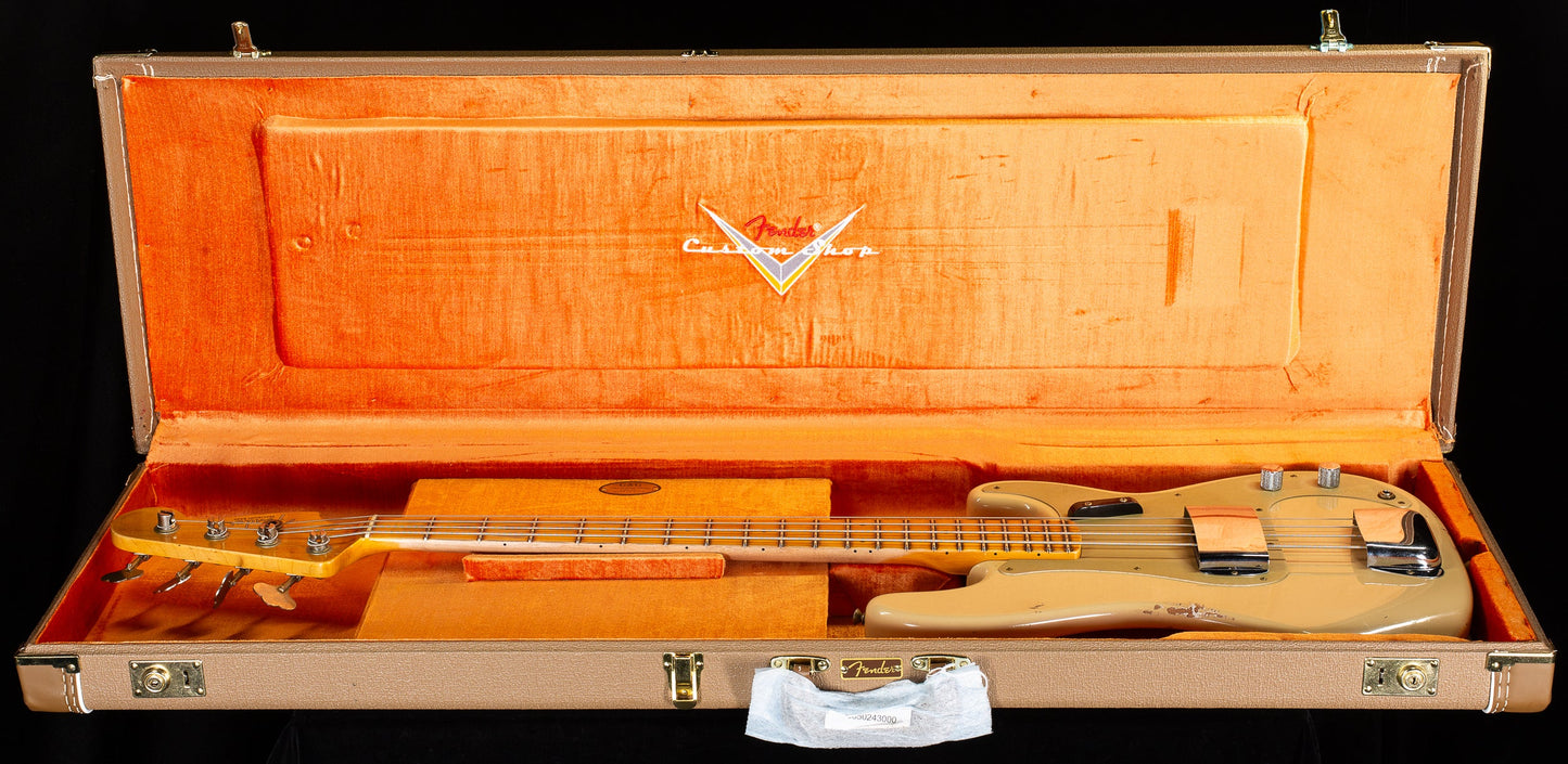 Fender Custom Shop 1958 P-Bass Relic Aged Desert Sand (386)