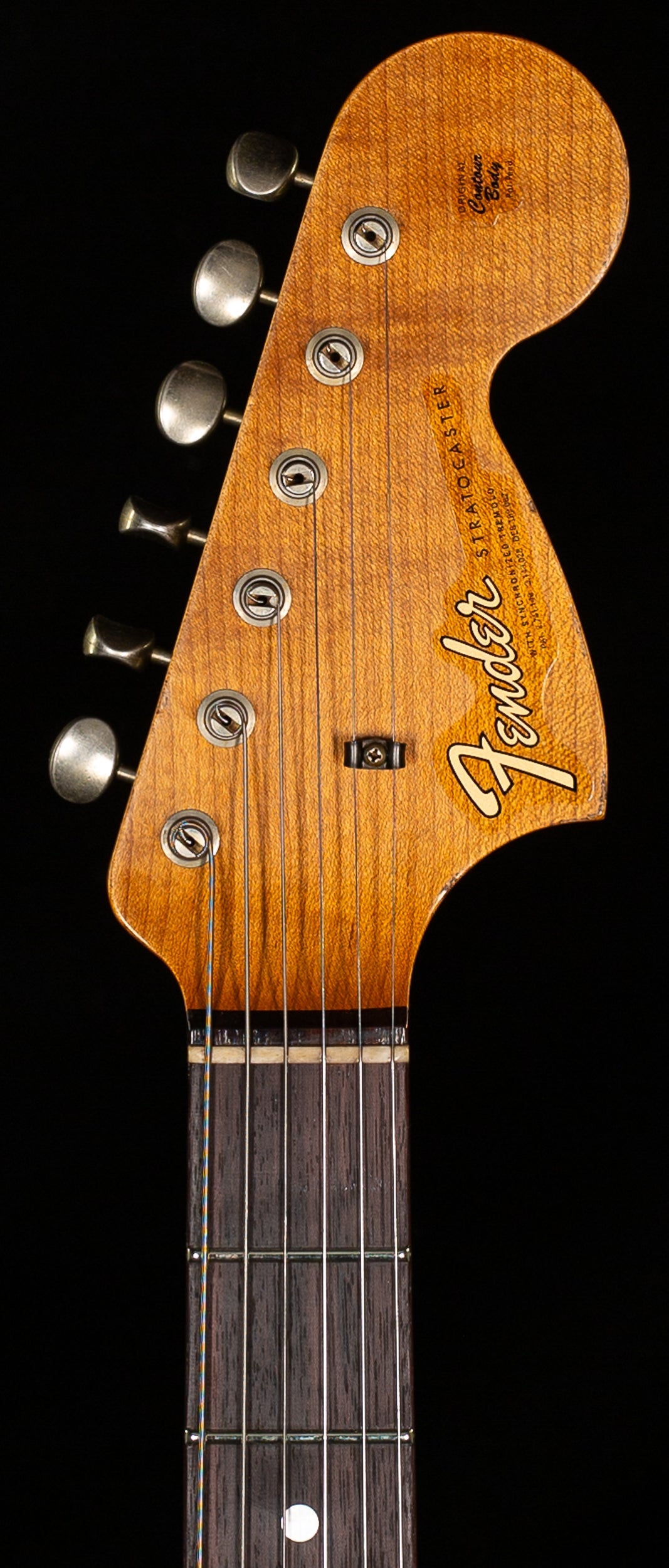 Fender Custom Shop LTD Roasted BIGHEAD STRAT Relic - Faded Aged Sherwood Green Metallic (165)