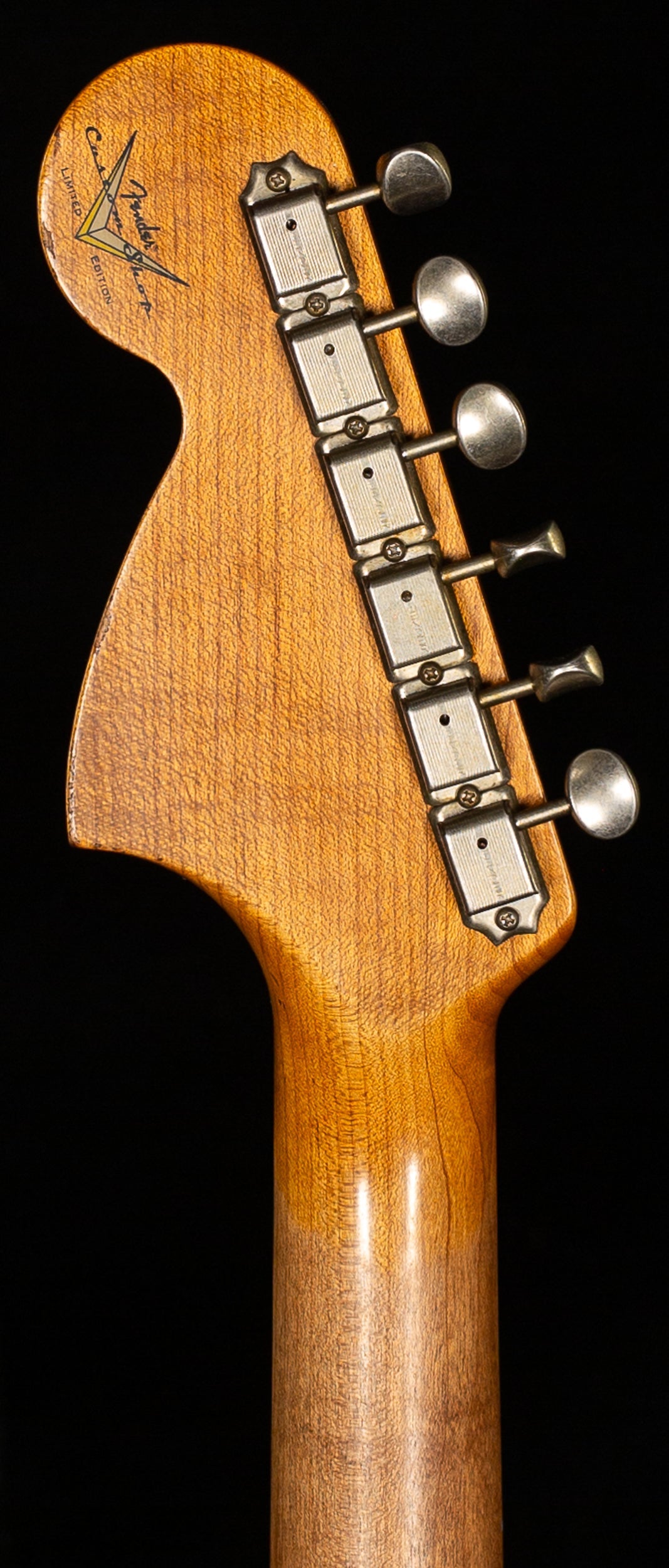 Fender Custom Shop LTD Roasted BIGHEAD STRAT Relic - Faded Aged Sherwood Green Metallic (165)