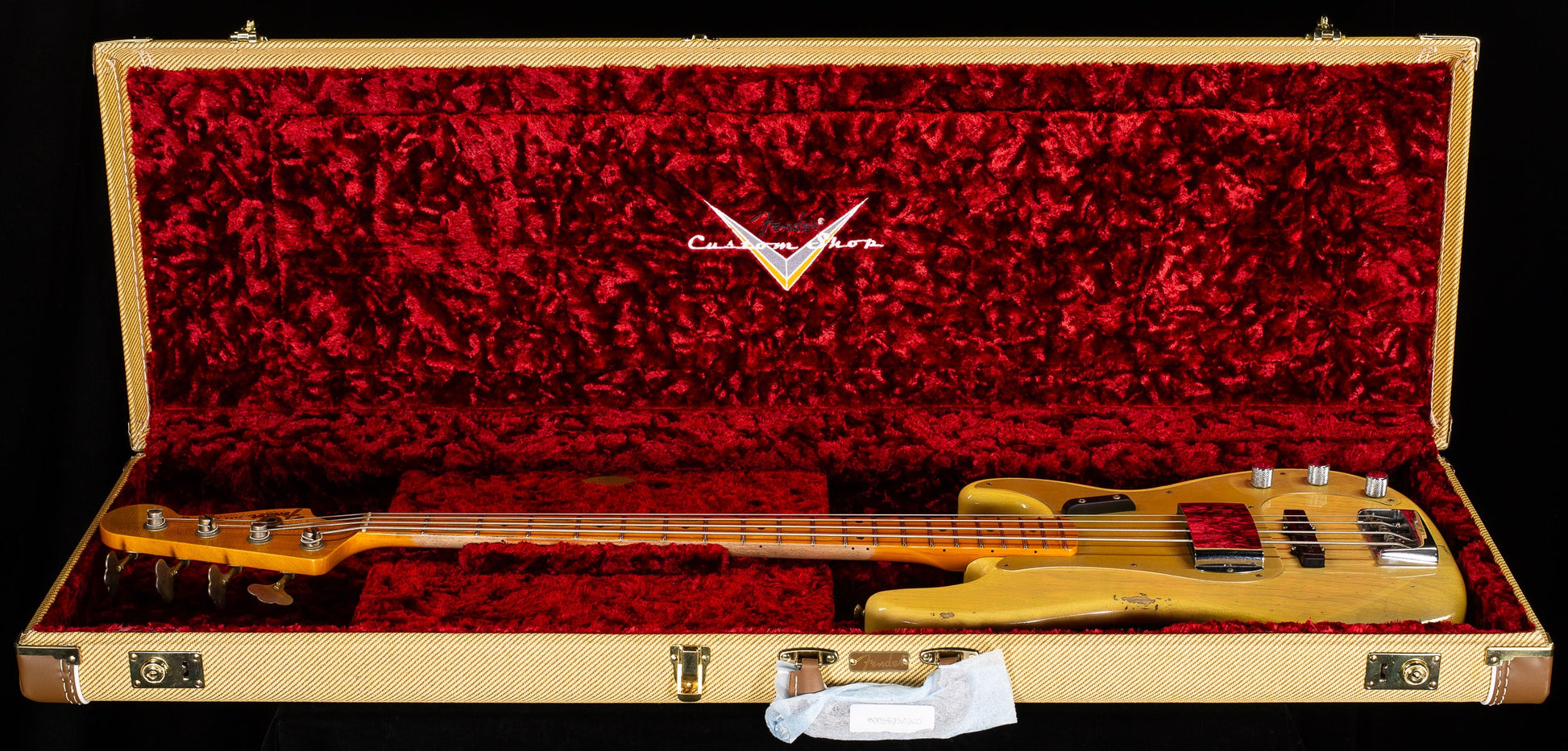 Fender Custom Shop LTD 1959 Precision Bass Special Relic Natural Blonde (371)