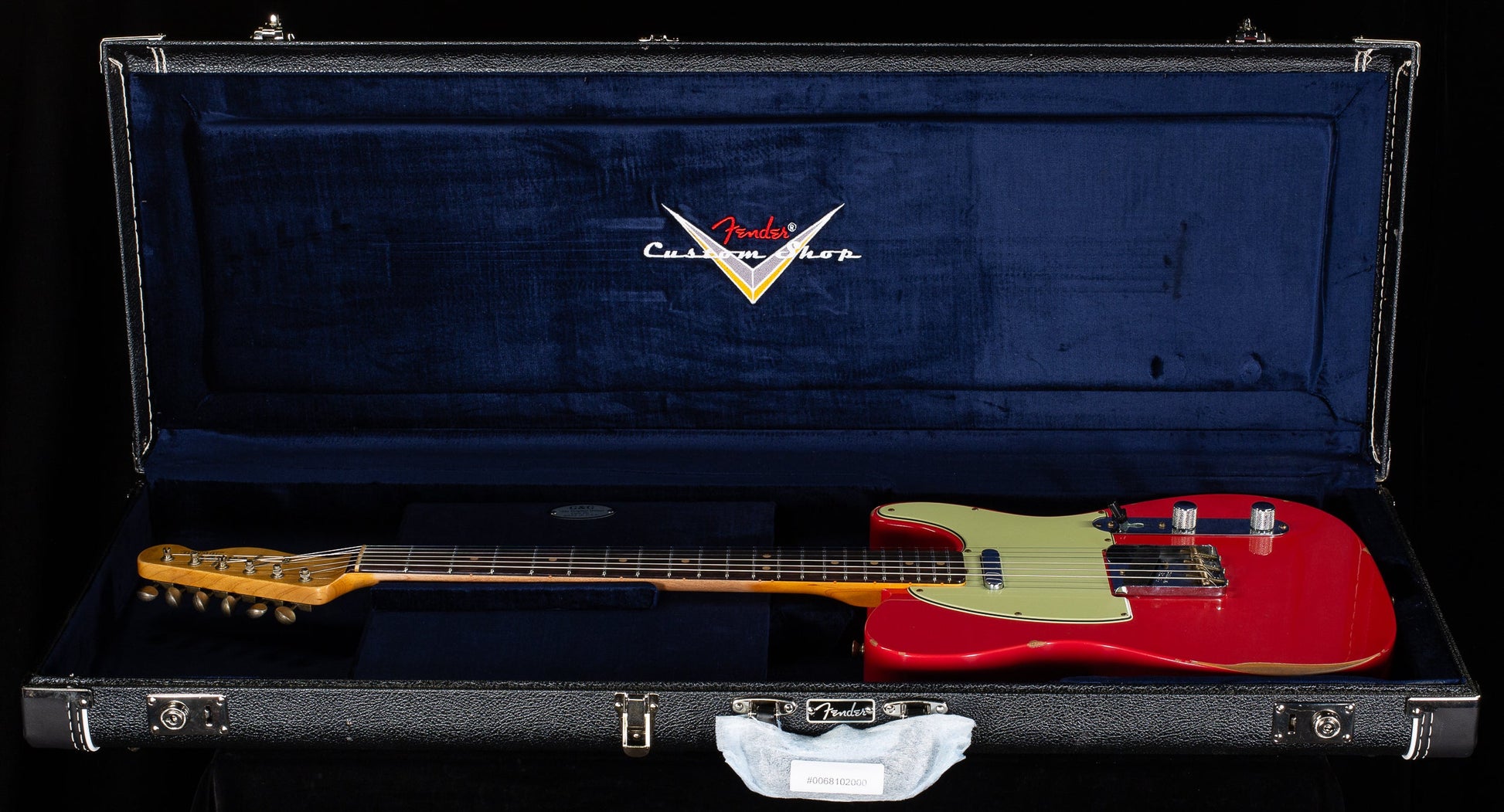 Fender Custom Shop 1963 Telecaster Relic Fiesta Red (719)
