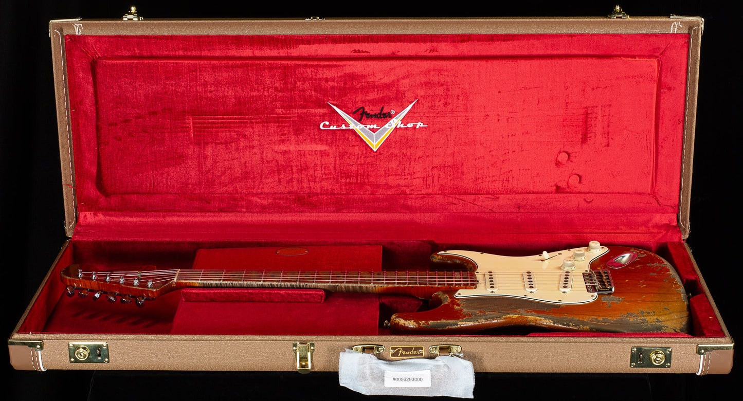 Fender Custom Shop Masterbuilt Dale Wilson 1969 Stratocaster Heavy Relic Aged Natural (327)