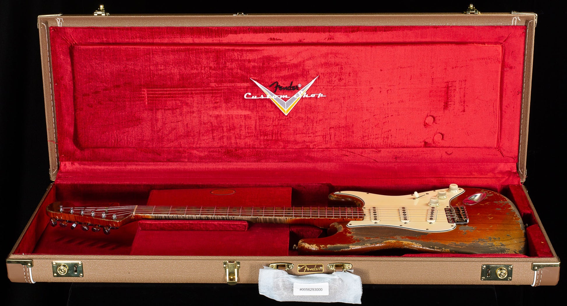 Fender Custom Shop Masterbuilt Dale Wilson 1969 Stratocaster Heavy Relic Aged Natural (327)