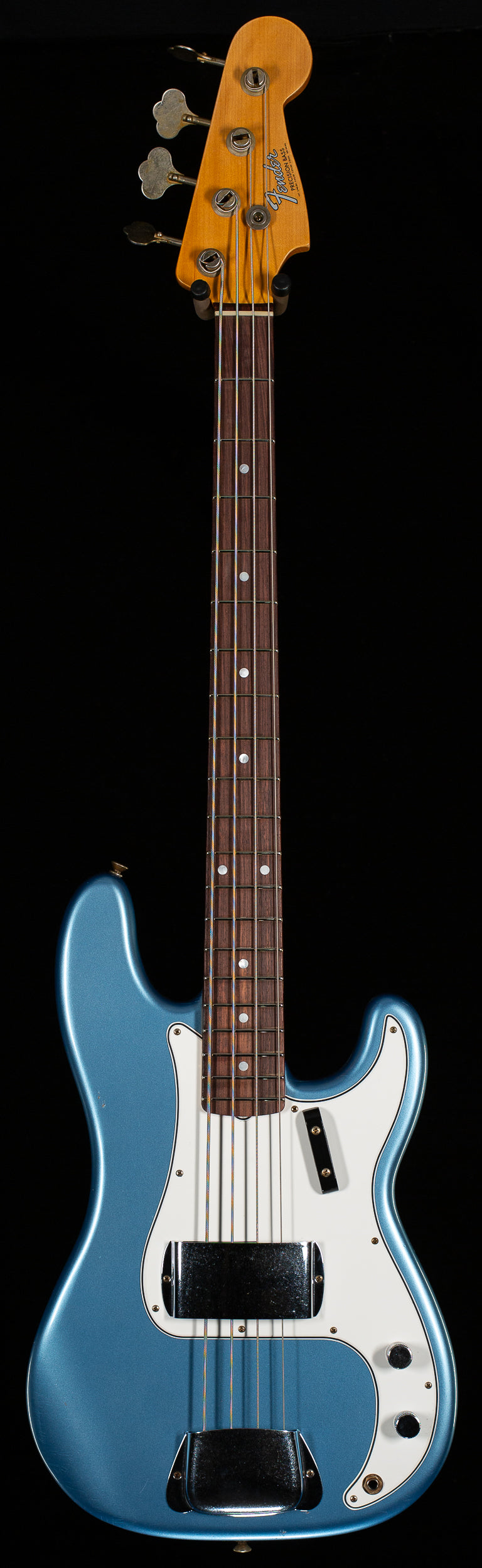 Fender Custom Shop 1966 Precision Bass Journeyman Relic Super Faded Aged Lake Placid Blue (783)