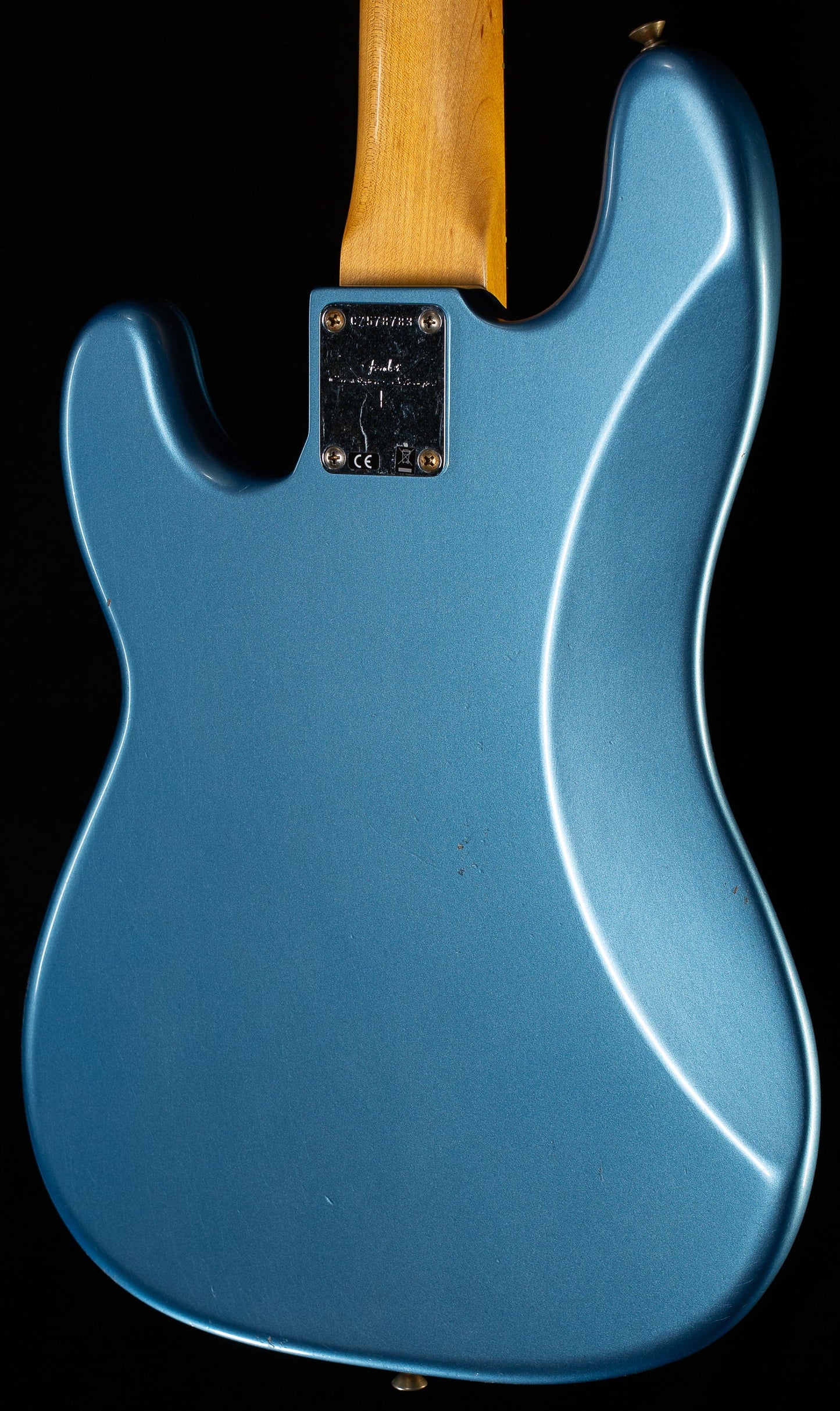 Fender Custom Shop 1966 Precision Bass Journeyman Relic Super Faded Aged Lake Placid Blue (783)
