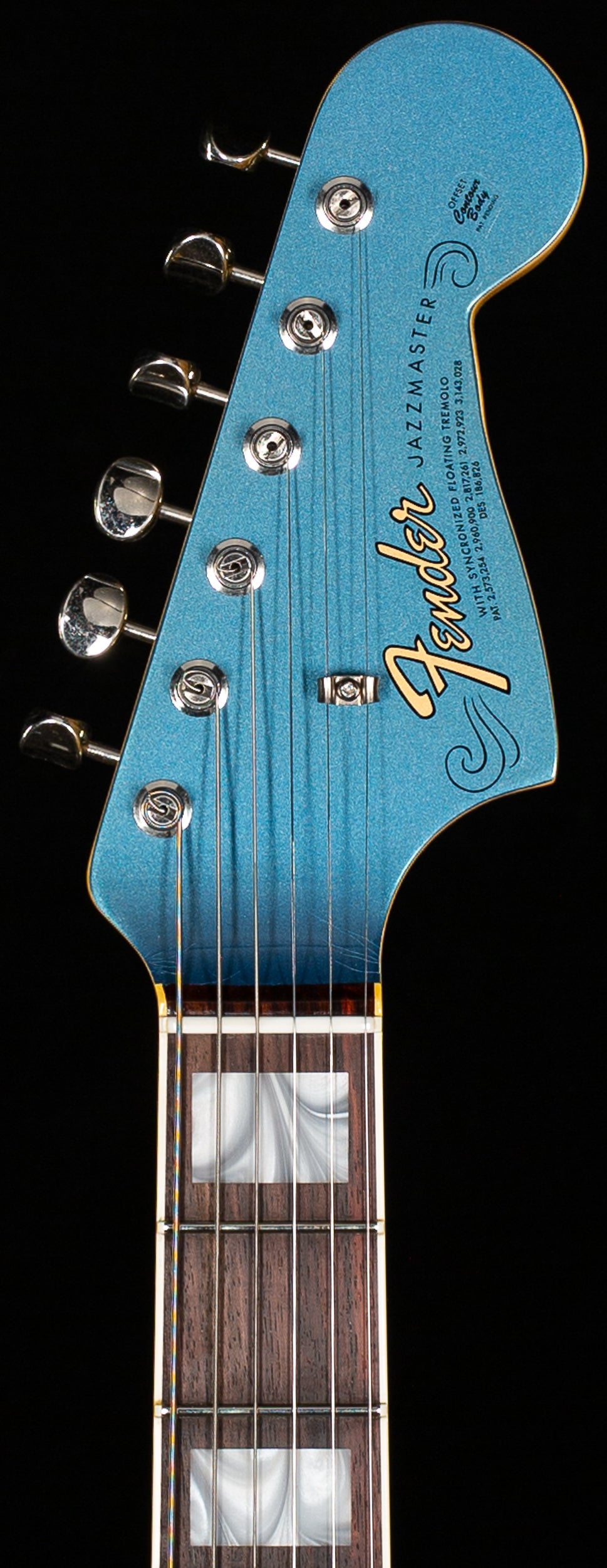Fender Custom Shop 1967 Jazzmaster Deluxe Closet Classic Aged Lake Placid Blue (802)