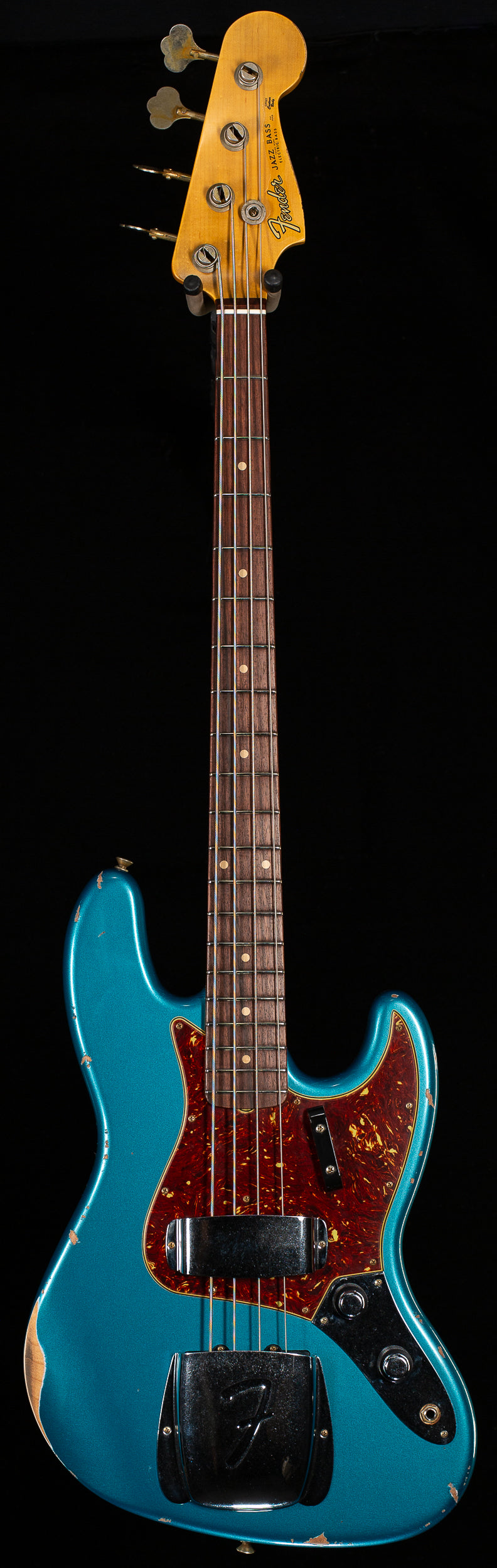 Fender Custom Shop 1960 Jazz Bass Relic Aged Ocean Turquoise (186)