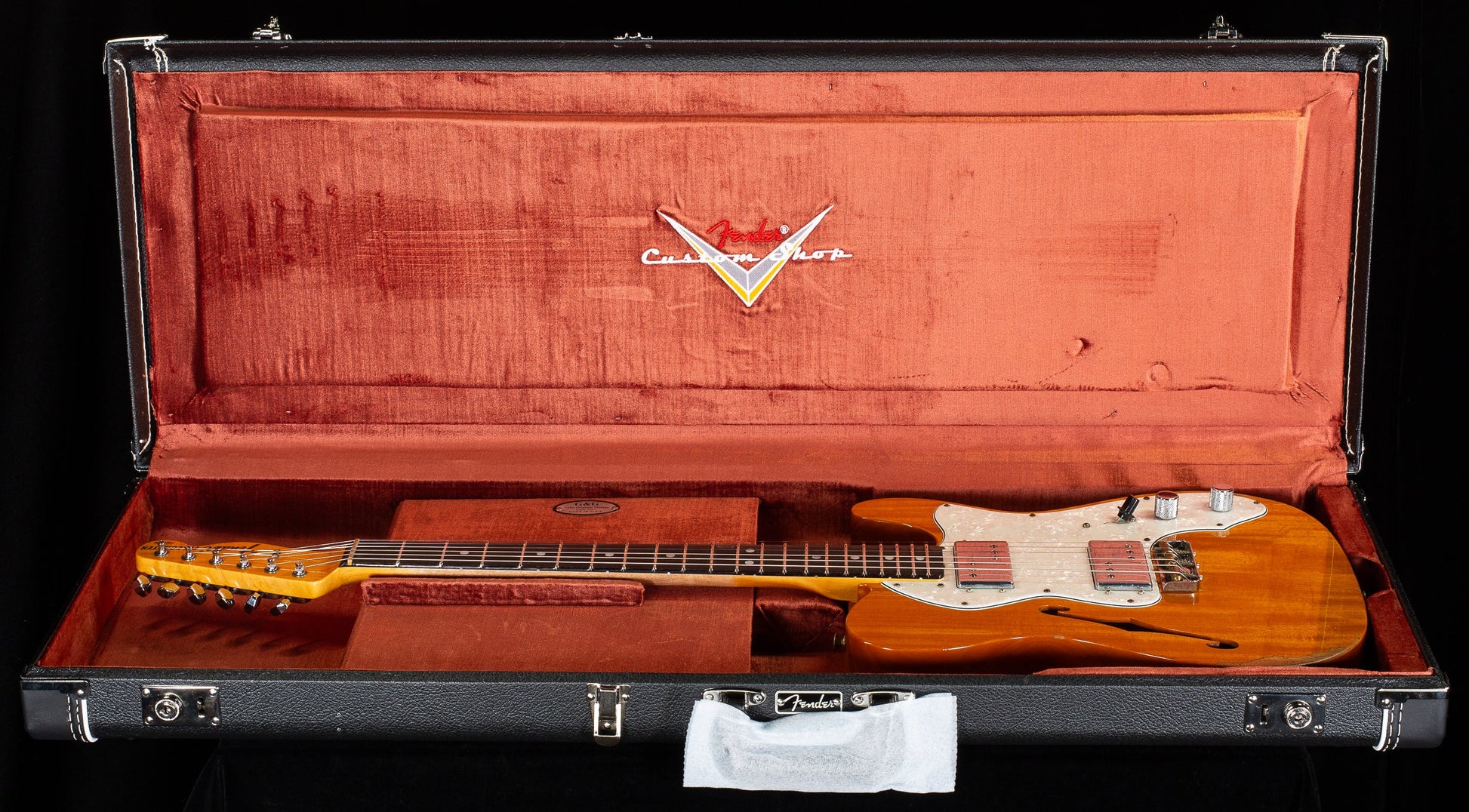 Fender Custom Shop LTD 1964 "BOBBED" Telecaster Thinline Relic Aged Natural (560)