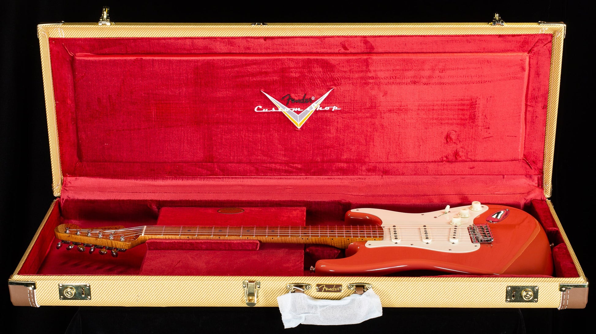 Fender Custom Shop LTD Roasted '50s Stratocaster Deluxe Closet Classic Faded Aged Tahitian Coral (680)
