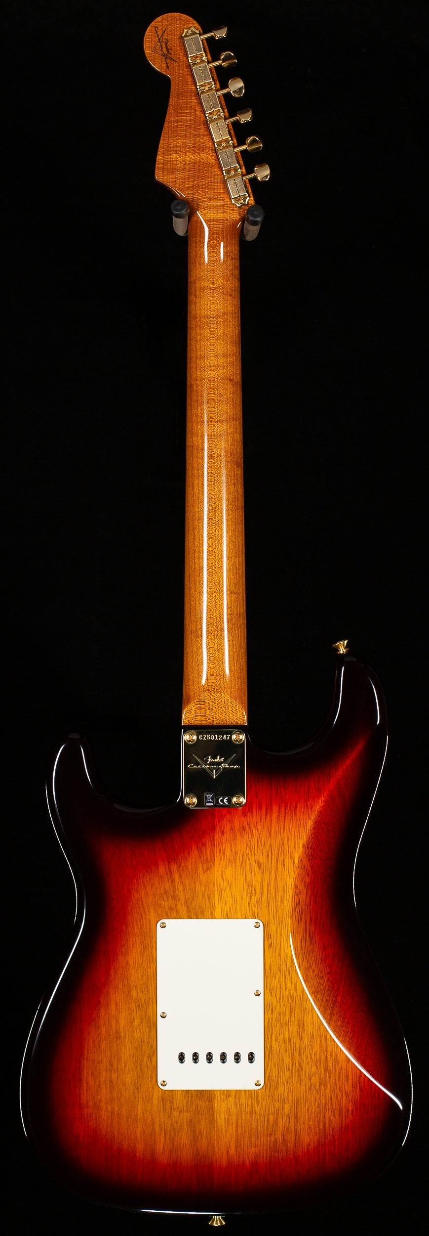 Fender Custom Shop Artisan Korina Thinline Stratocaster Chocolate 3-Tone Sunburst (247)