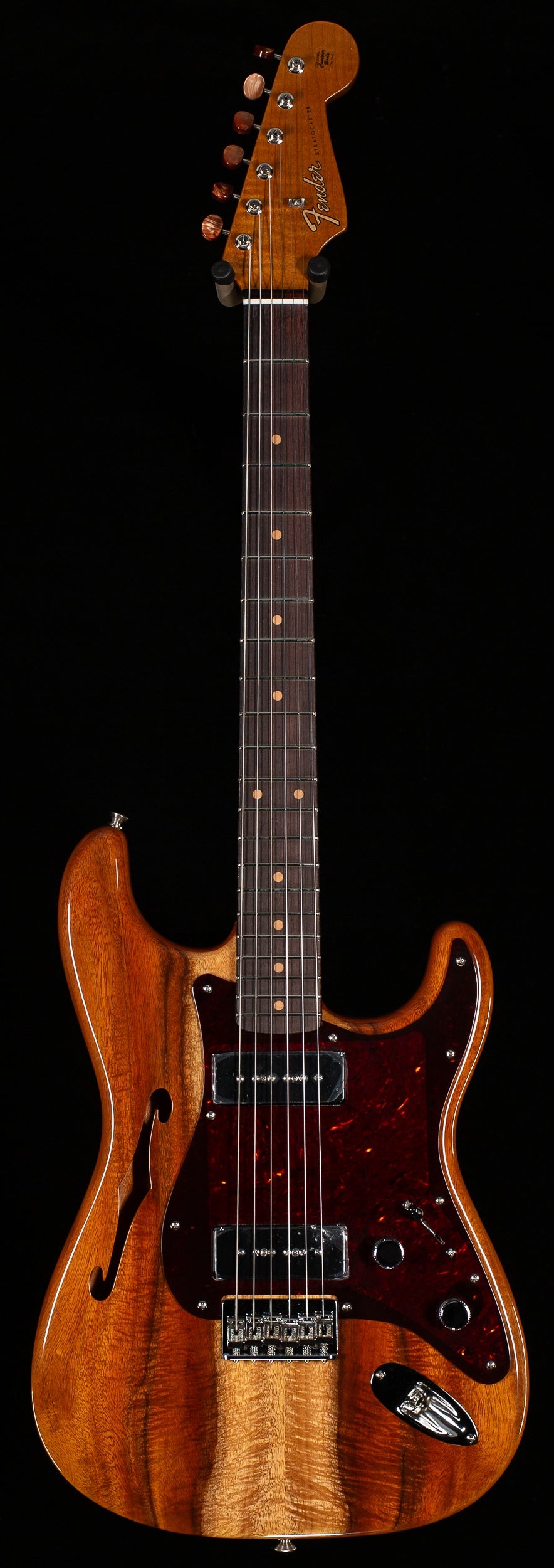 Fender Custom Shop Artisan Dual P90 Koa Stratocaster Aged Natural (715)