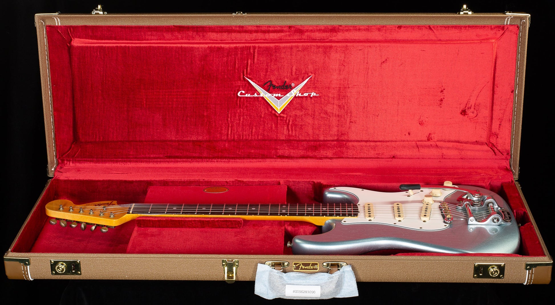 Fender Custom Shop LTD Bigsby Stratocaster Journeyman Aged Fire Mist Silver (065)