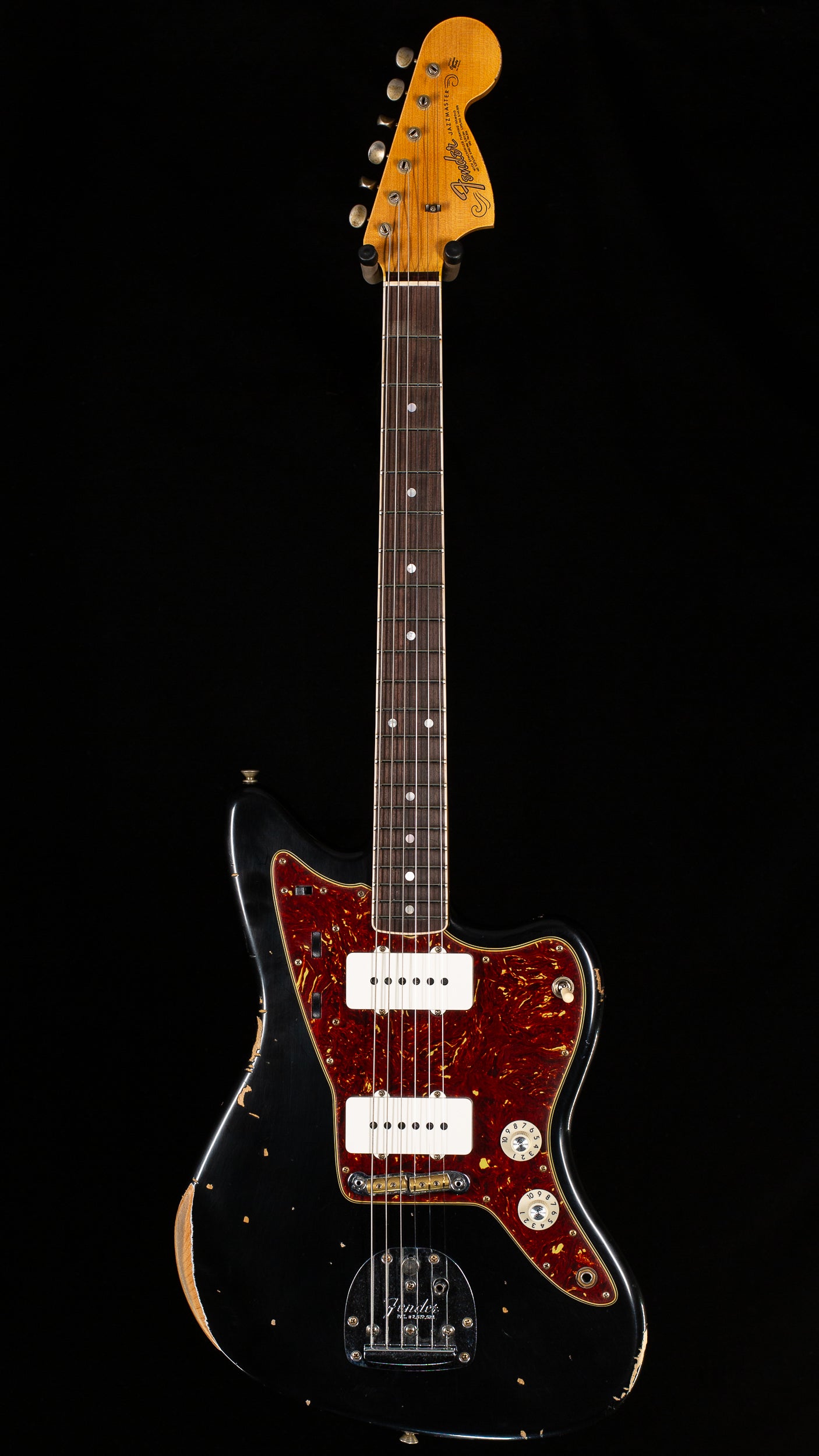 Fender Custom Shop 1966 Jazzmaster Relic Black (372)