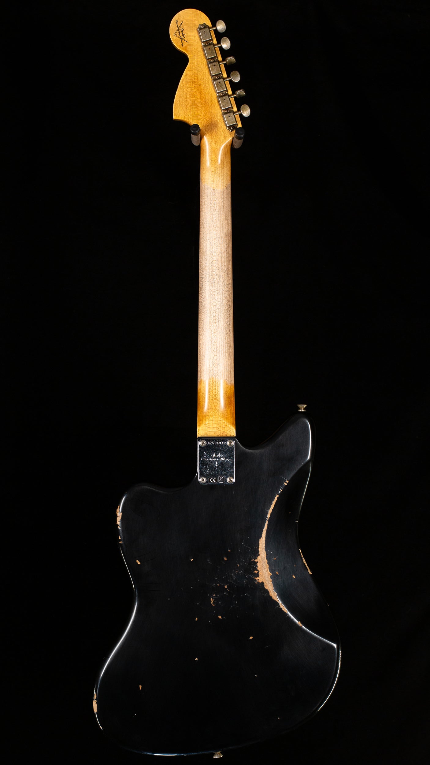Fender Custom Shop 1966 Jazzmaster Relic Black (372)