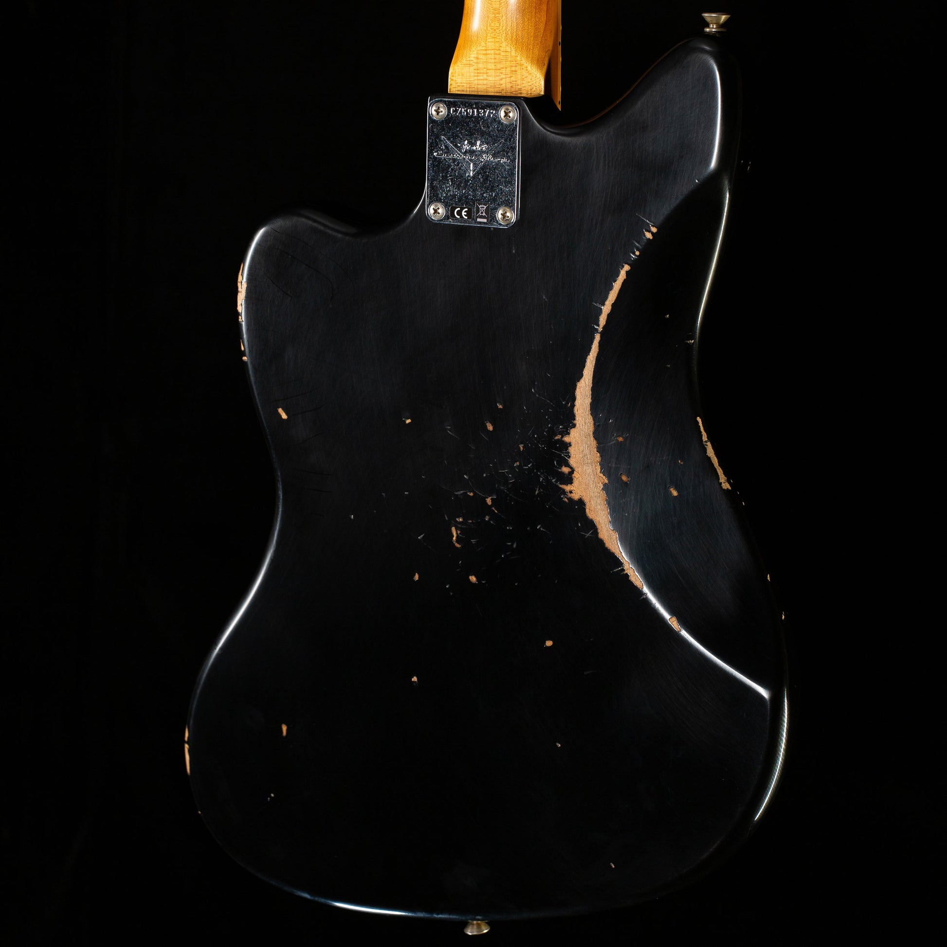 Fender Custom Shop 1966 Jazzmaster Relic Black (372)