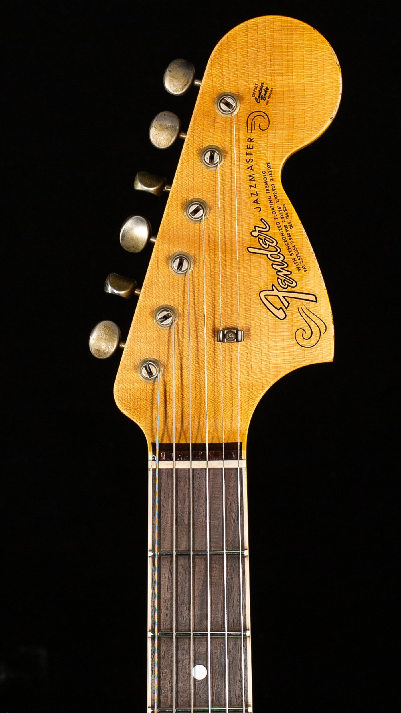 Fender Custom Shop 1966 Jazzmaster Relic Black (372)