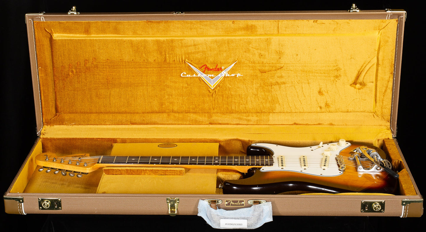 Fender Custom Shop LTD Bigsby Stratocaster Journeyman Relic Chocolate 2-Color Sunburst (541)