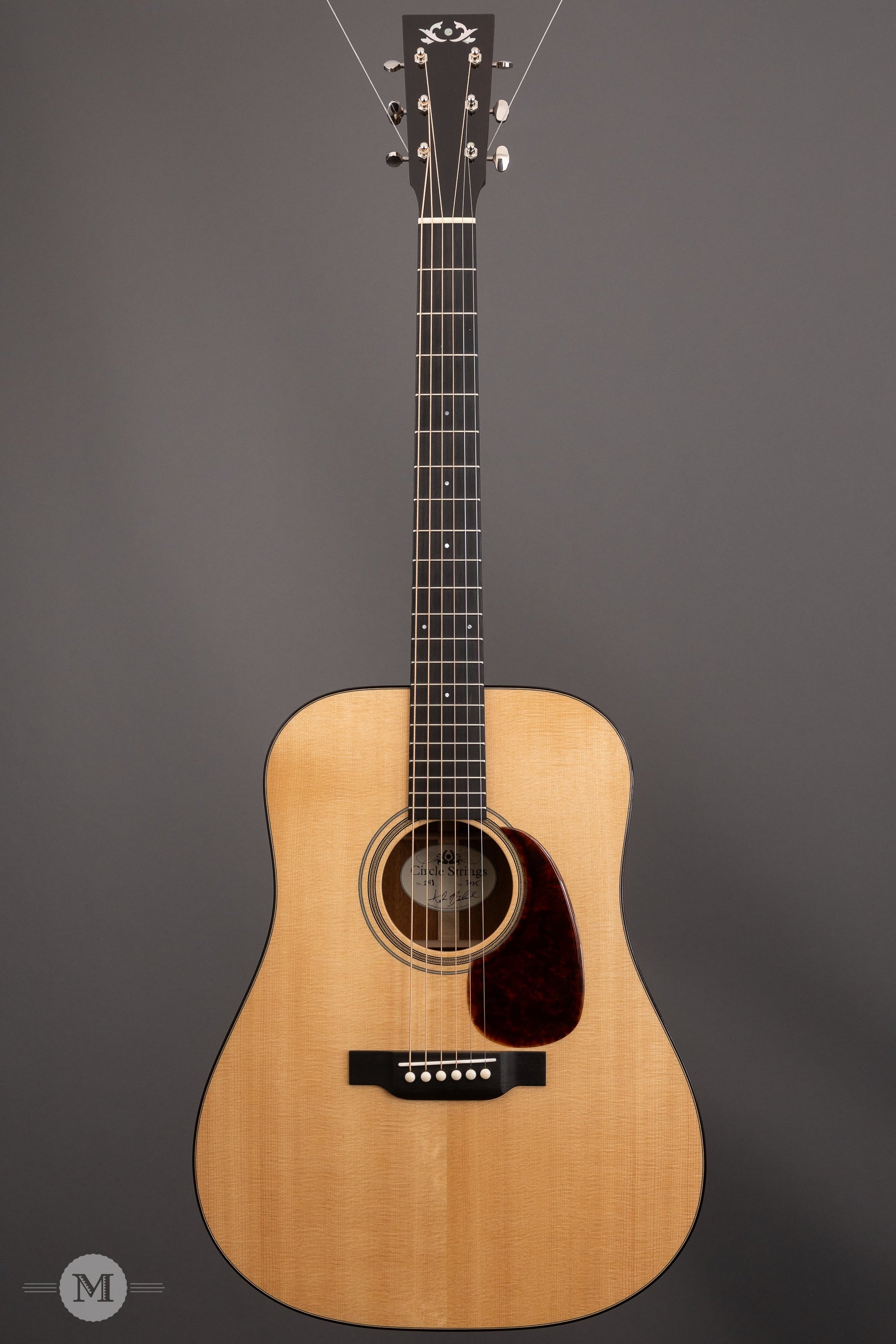 Circle Strings - Salvage Series - Dreadnought - Sinker Sitka with Old Mahogany