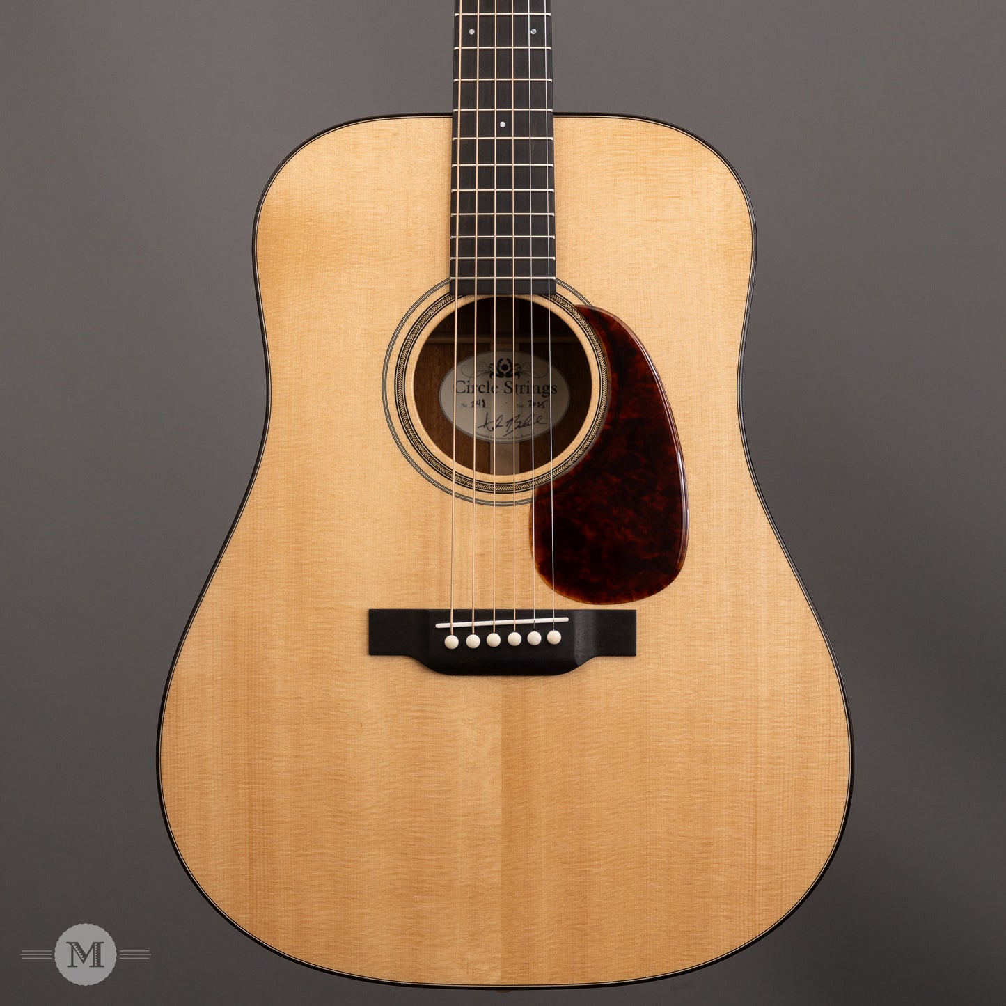 Circle Strings - Salvage Series - Dreadnought - Sinker Sitka with Old Mahogany