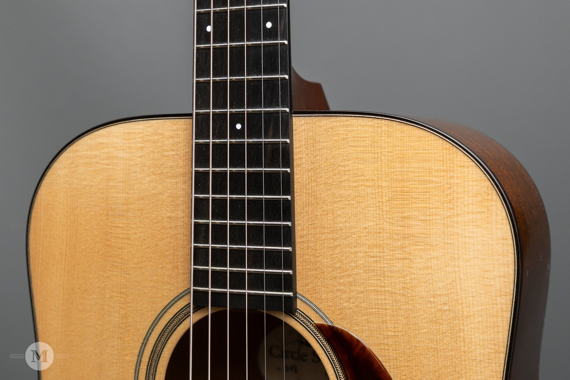 Circle Strings - Salvage Series - Dreadnought - Sinker Sitka with Old Mahogany