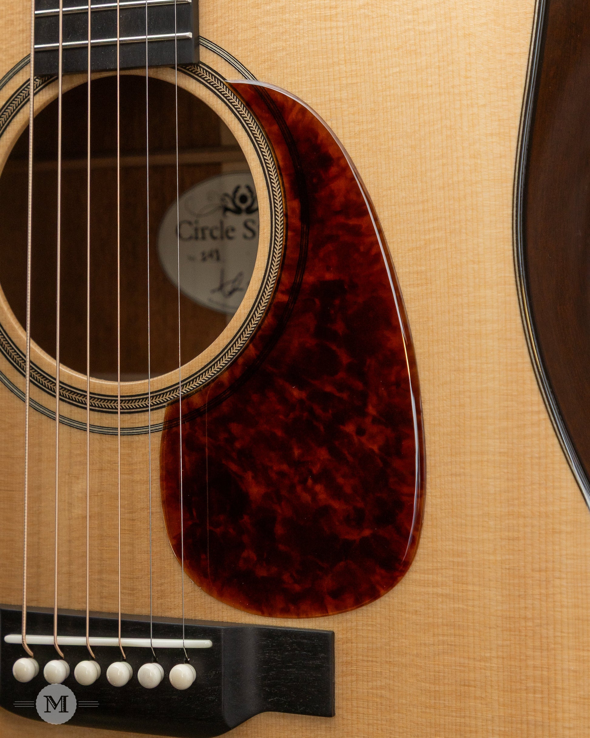 Circle Strings - Salvage Series - Dreadnought - Sinker Sitka with Old Mahogany