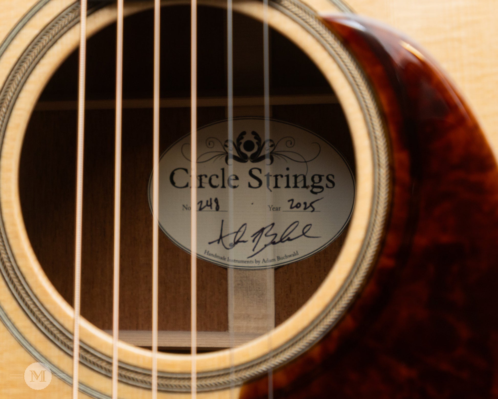 Circle Strings - Salvage Series - Dreadnought - Sinker Sitka with Old Mahogany