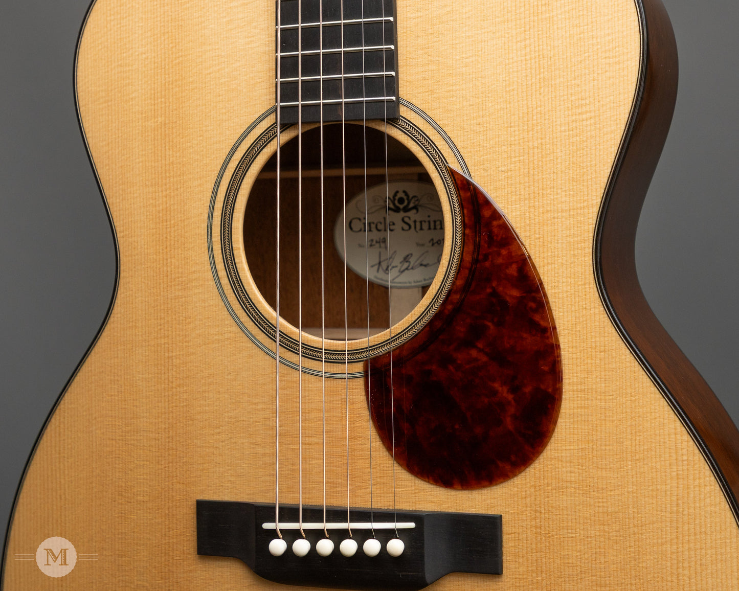 Circle Strings - Salvage Series - OM - Sinker Sitka with Old Mahogany