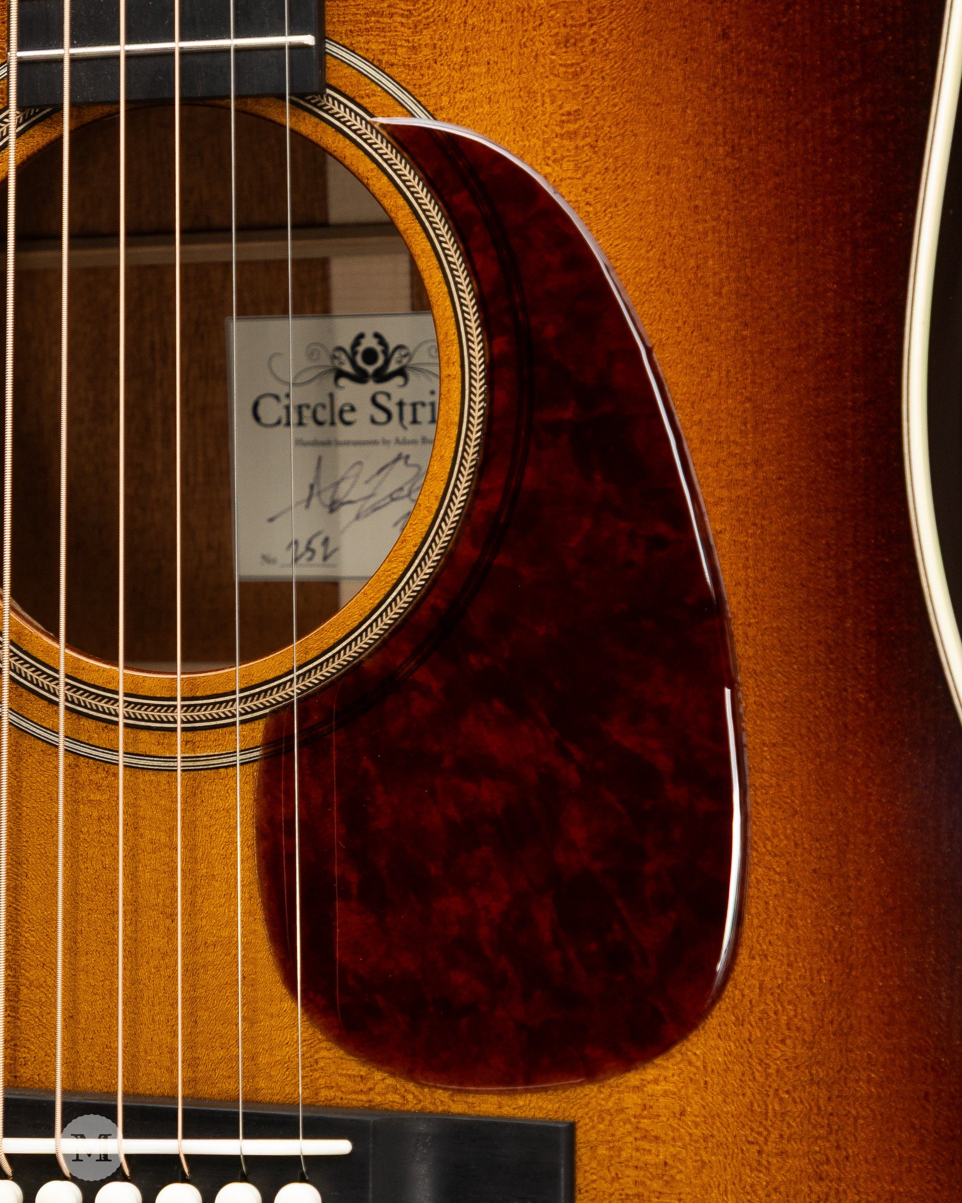 Circle Strings - Salvage Series - Dreadnought - Sunburst - Sinker Sitka with Old Mahogany