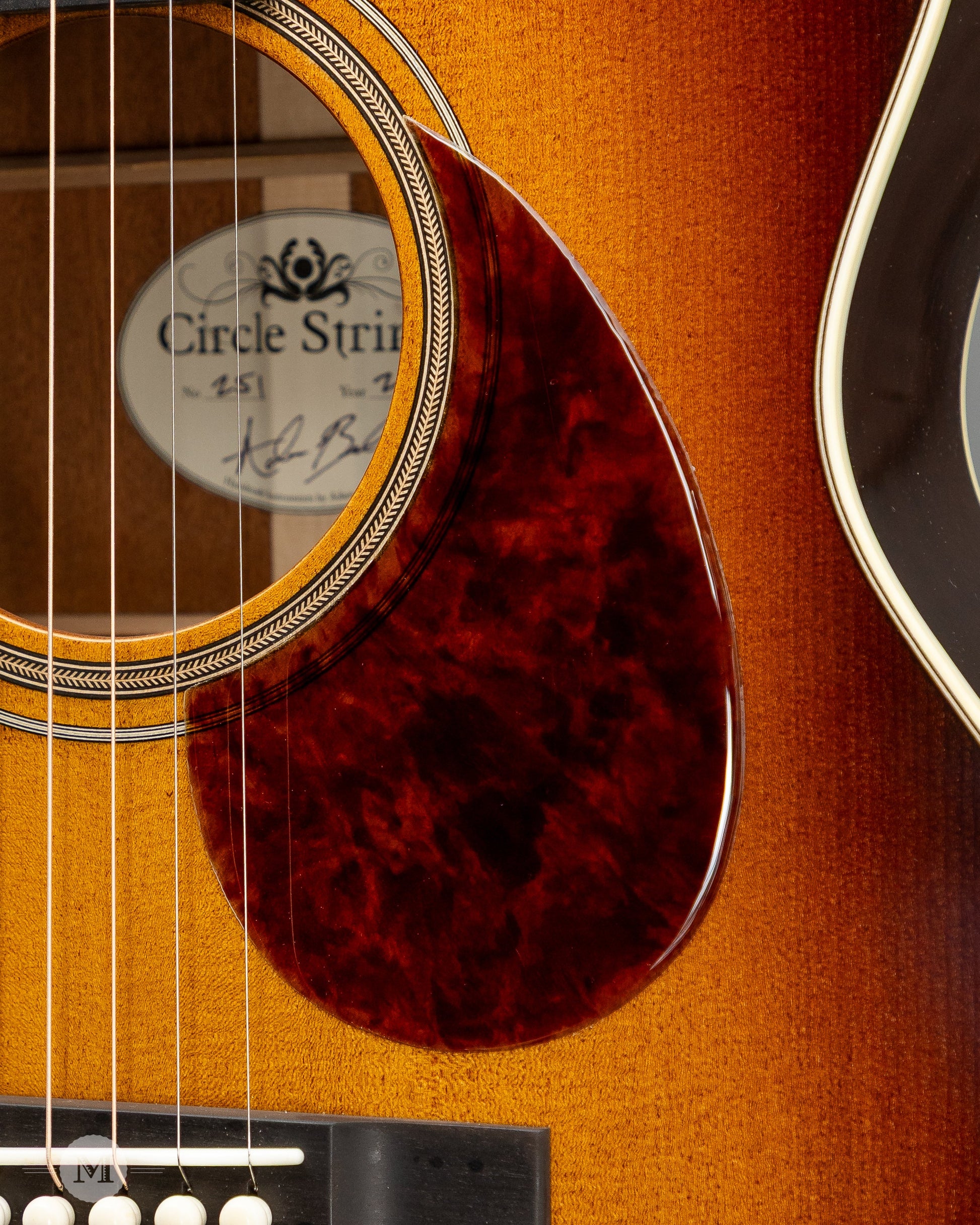 Circle Strings - Salvage Series - OM - Sunburst - Sinker Sitka with Old Mahogany