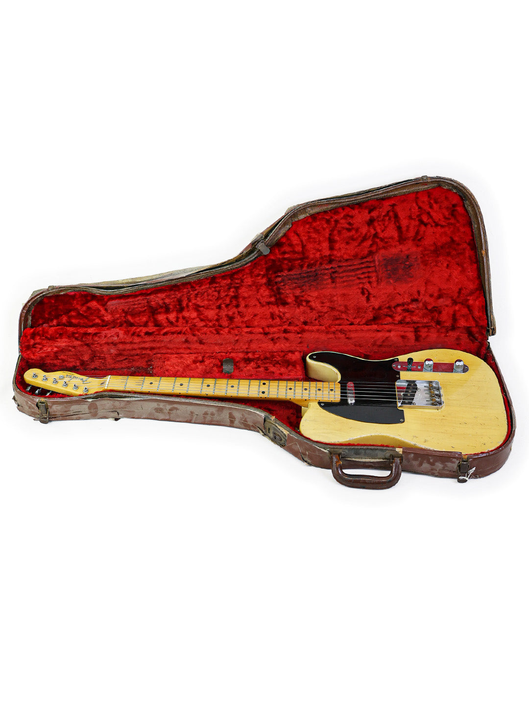 SOLD - Vintage Original Fender Telecaster 'Blackguard' - USA 1954