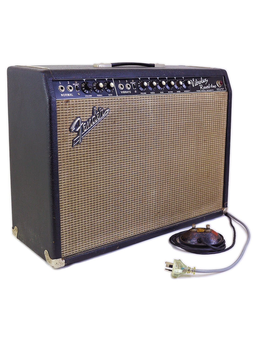 SOLD - Vintage Fender Vibrolux Reverb 35-Watt Combo Amplifier - USA 1966