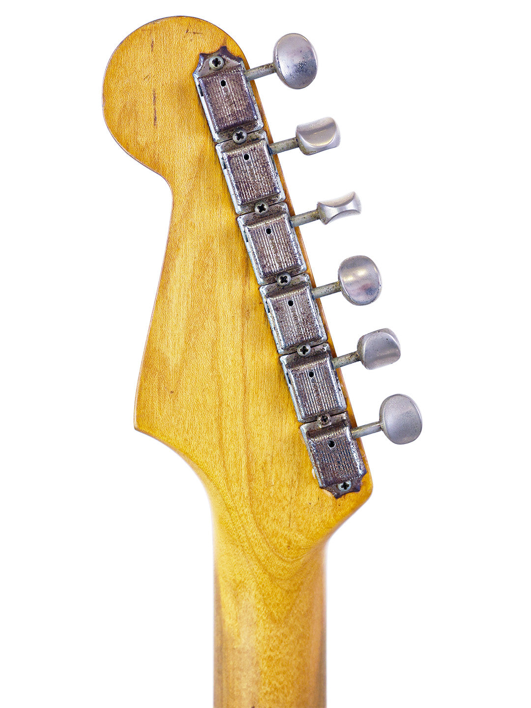 SOLD - Fender L-Series Stratocaster Black Factory Refin - USA 1963