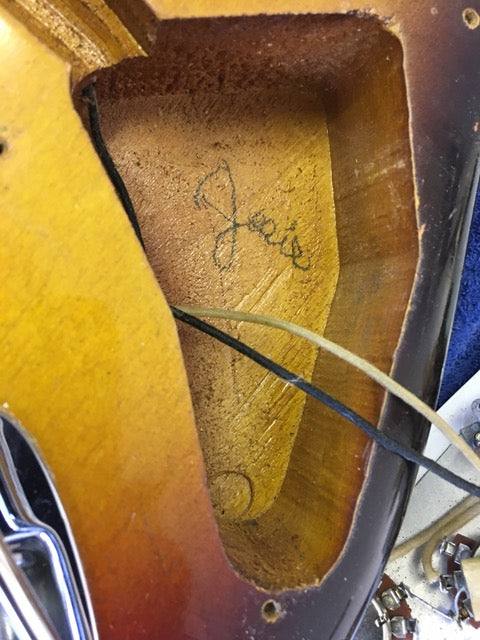 SOLD - Vintage Fender Stratocaster – USA 1958