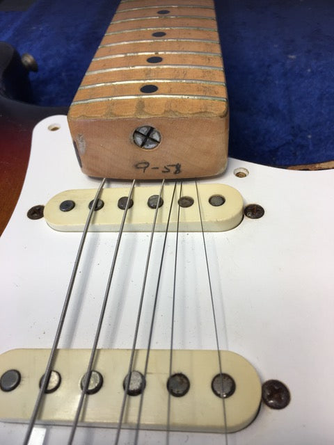 SOLD - Vintage Fender Stratocaster – USA 1958