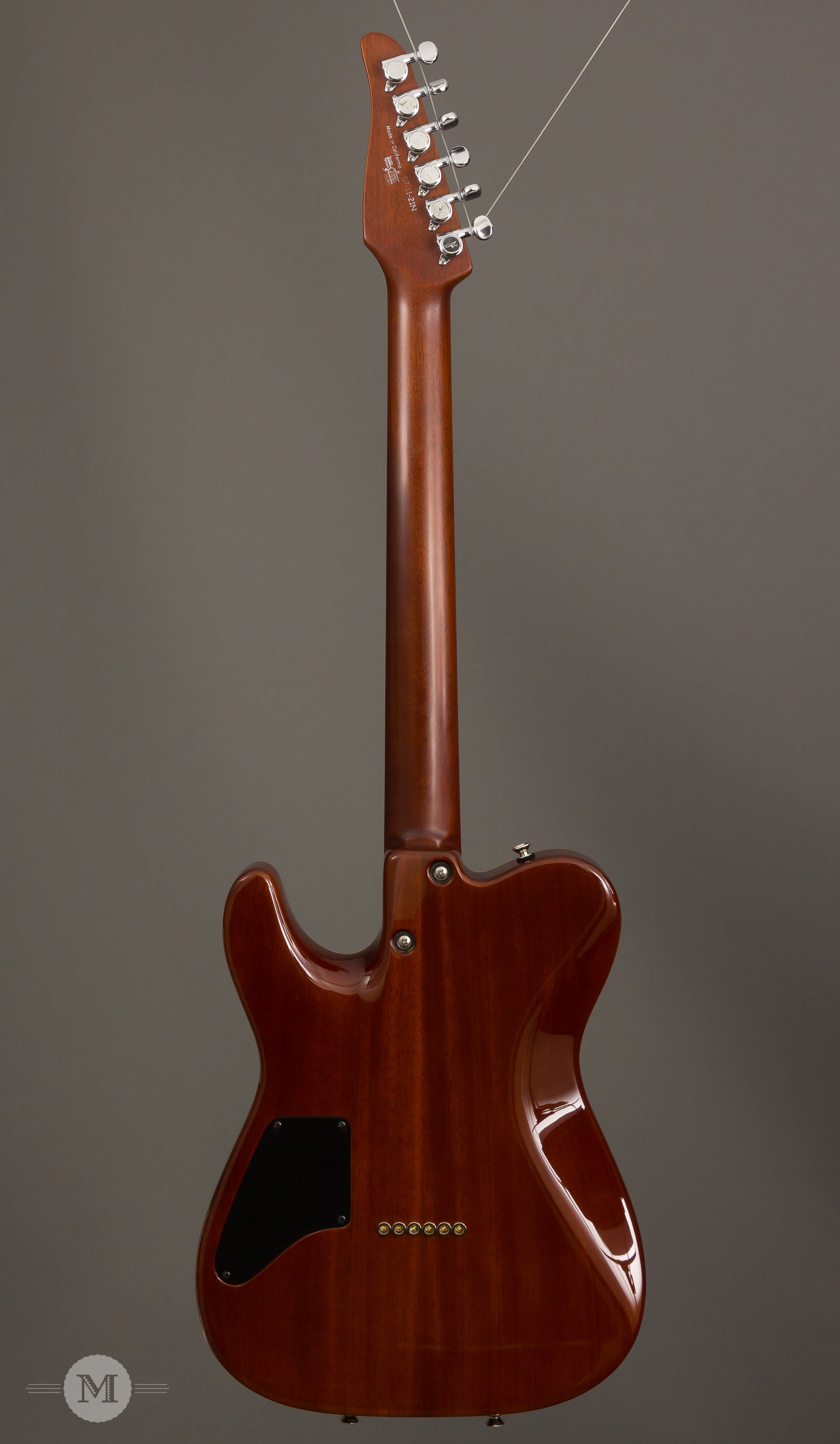 Tom Anderson Electric Guitars - Cobra T - Black w/Scrape Binding